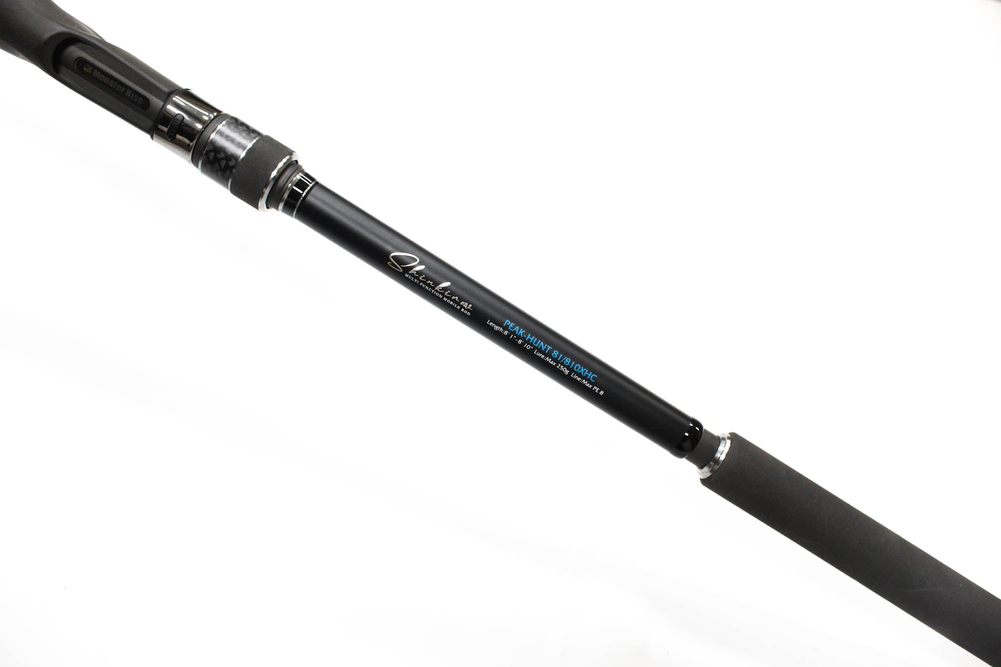 Monster Kiss Rod Baitcast Peak Hunt 81/810 XHC 7 Piece Travel Rod (2318)