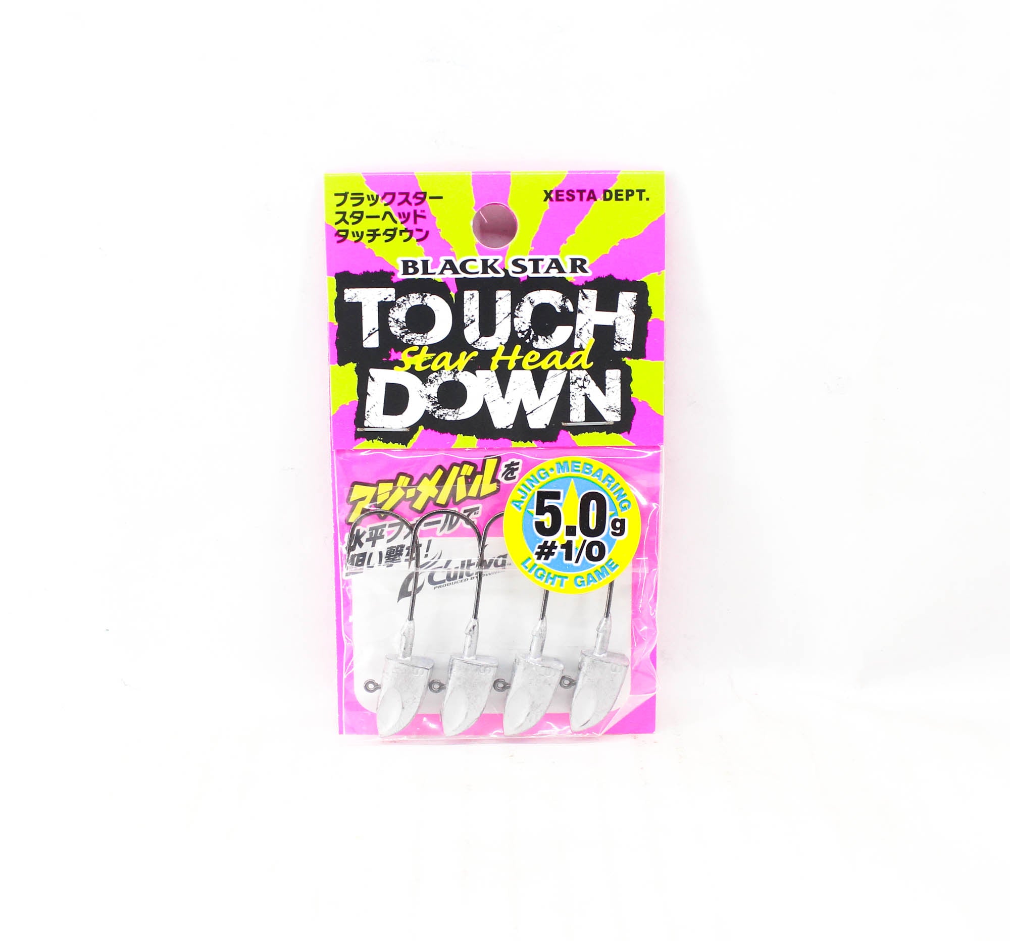 Xesta Jig Head Star Head Touch Down 5 grams Size 1/0 (4604)