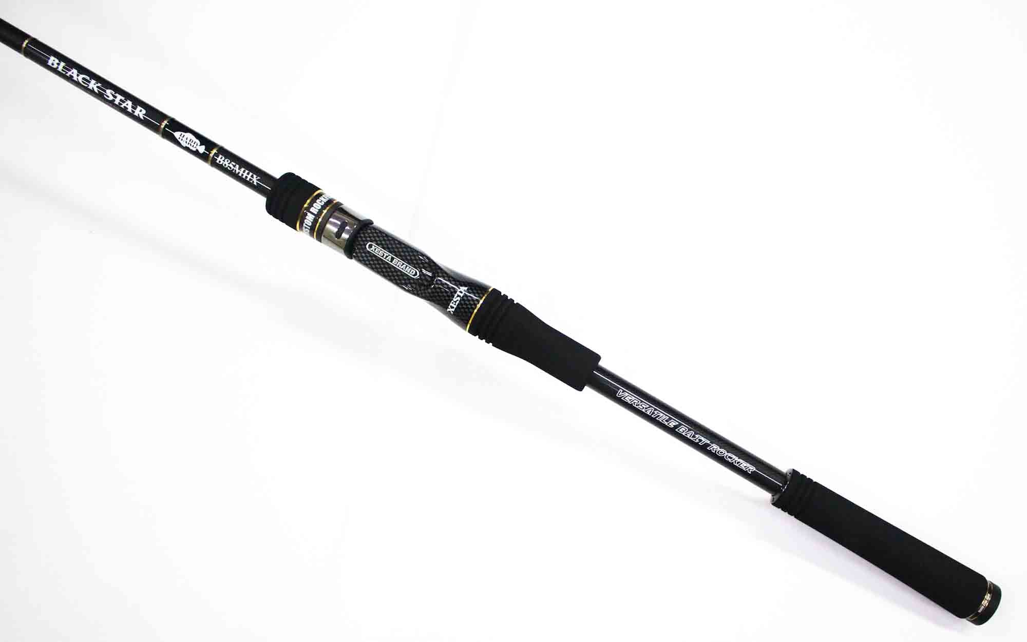 Xesta Rod Baitcast Black Star B85MHX Versatile Bait Rocker (5694)