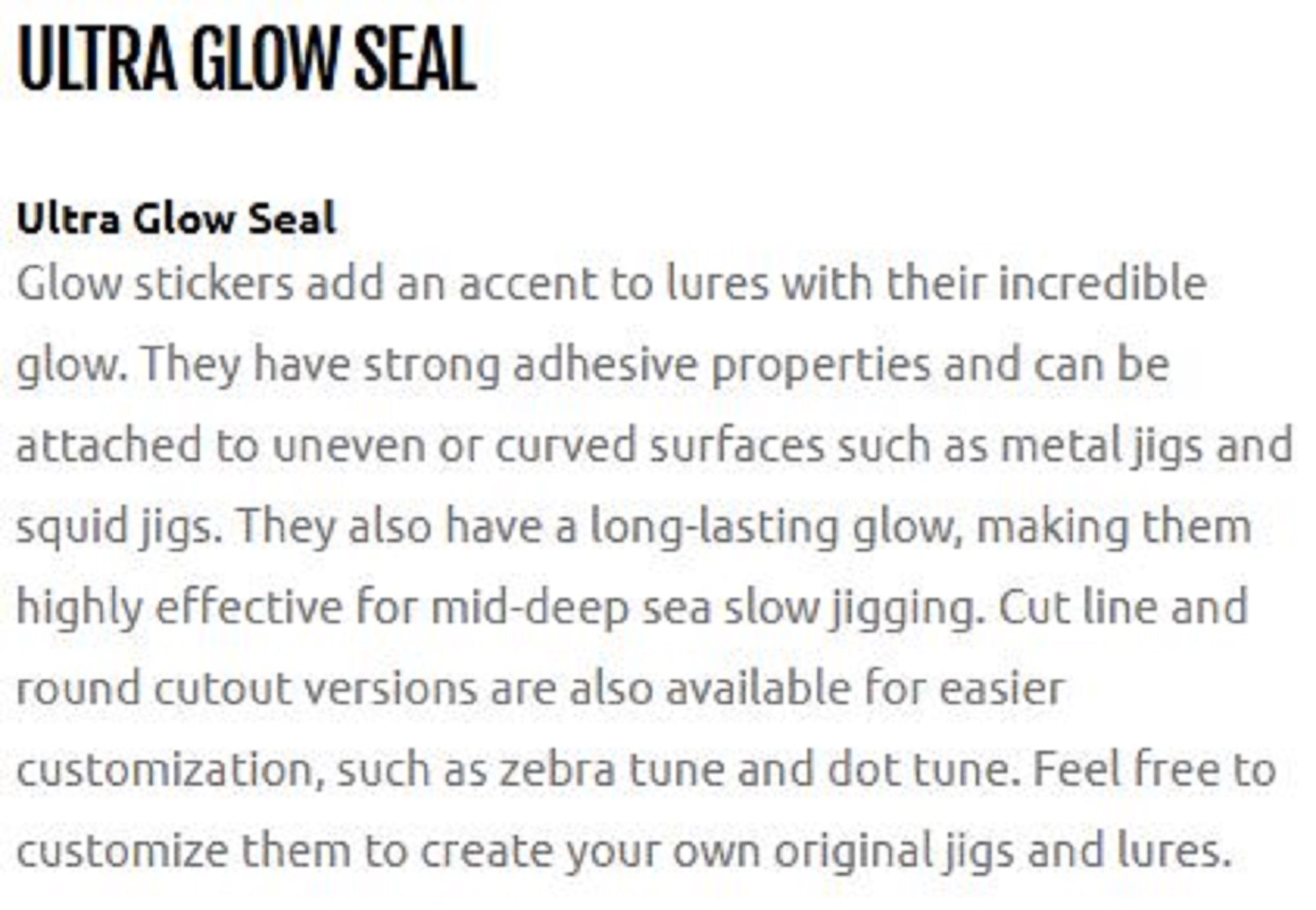 Xesta Ultra Glow Seal 8mm Dot 175 x 50mm 2 Pieces (7551)