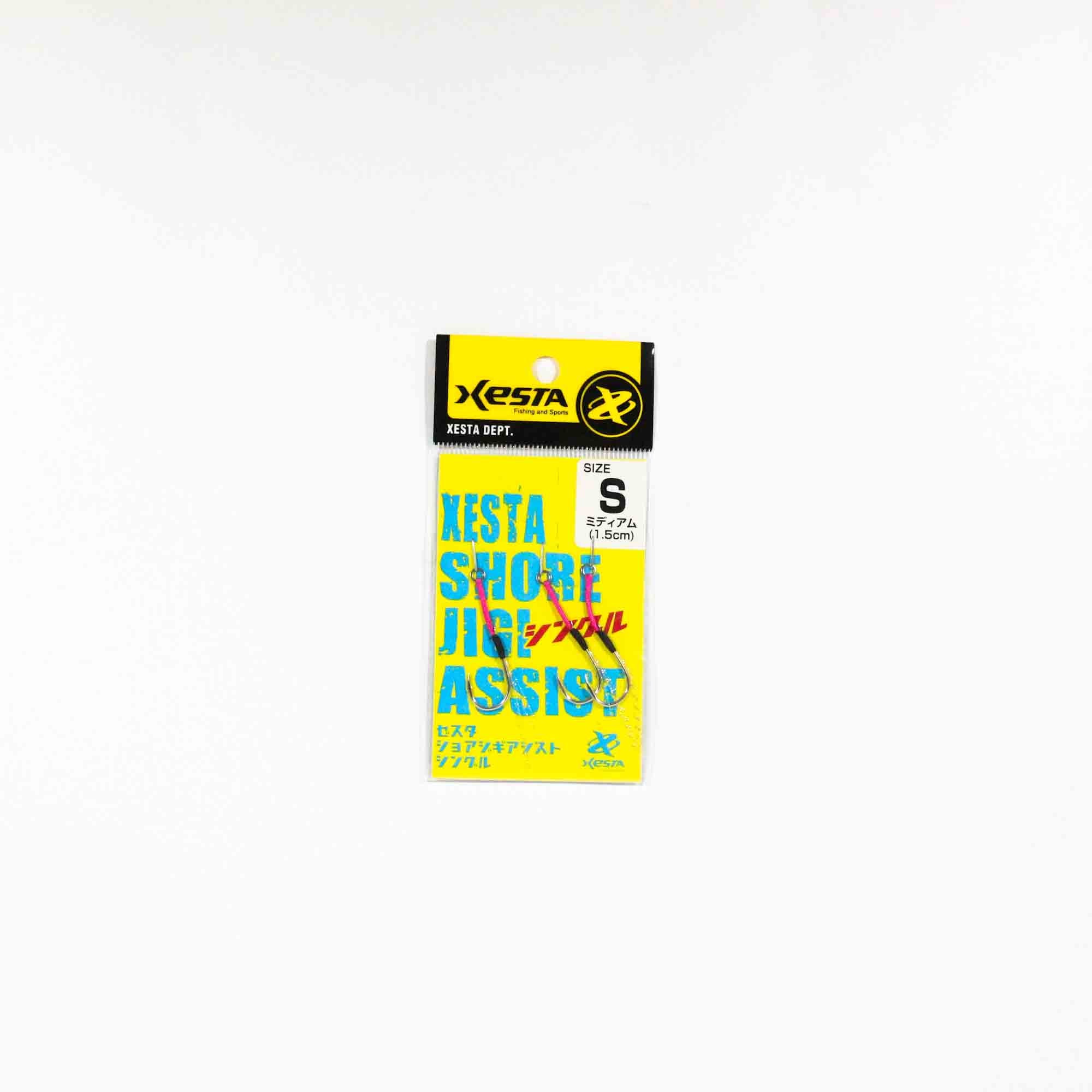 Xesta Shore Jigging Assist Single Hook 1.5 cm , S (2) (8091)