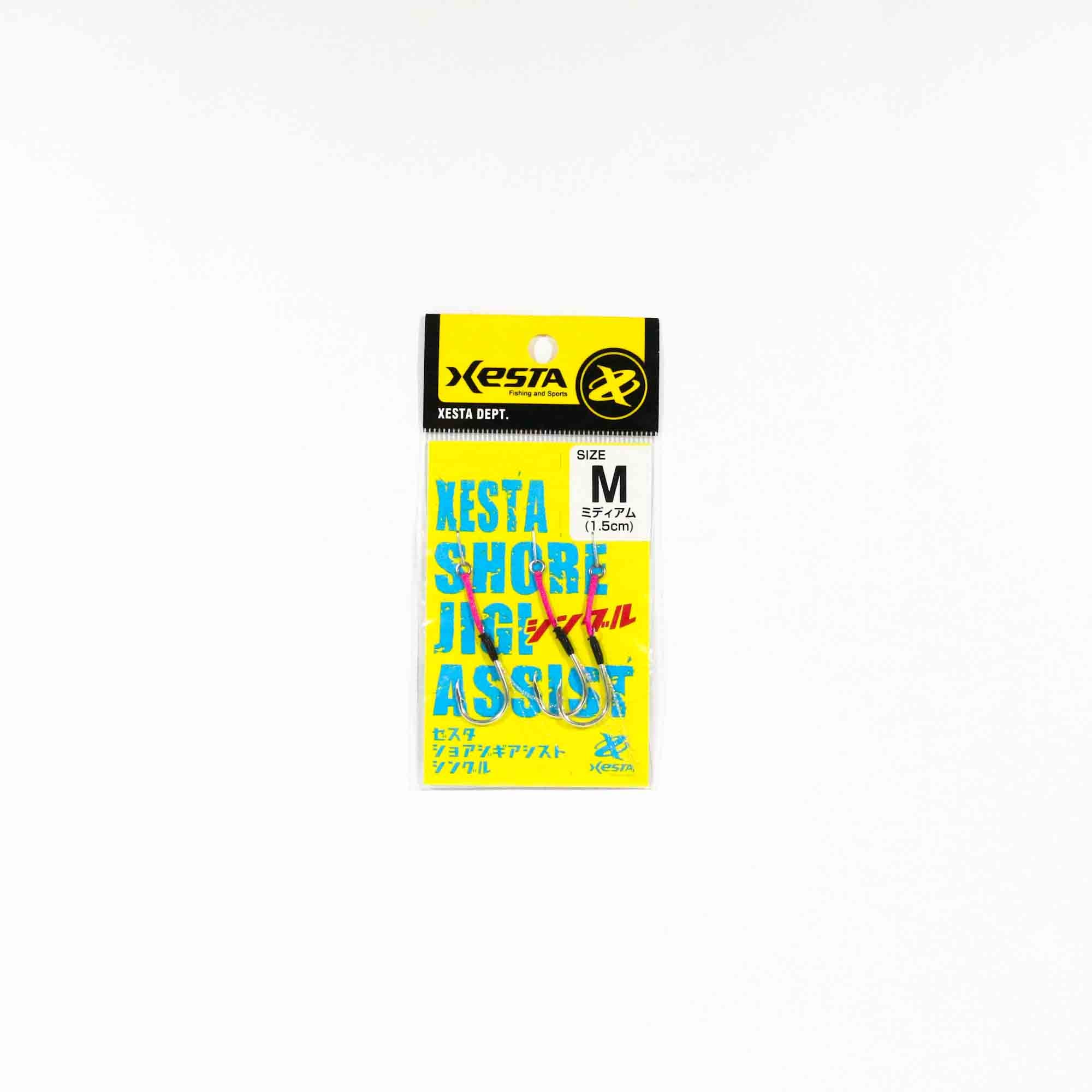 Xesta Shore Jigging Assist Single Hook 1.5 cm , M (1) (8107)