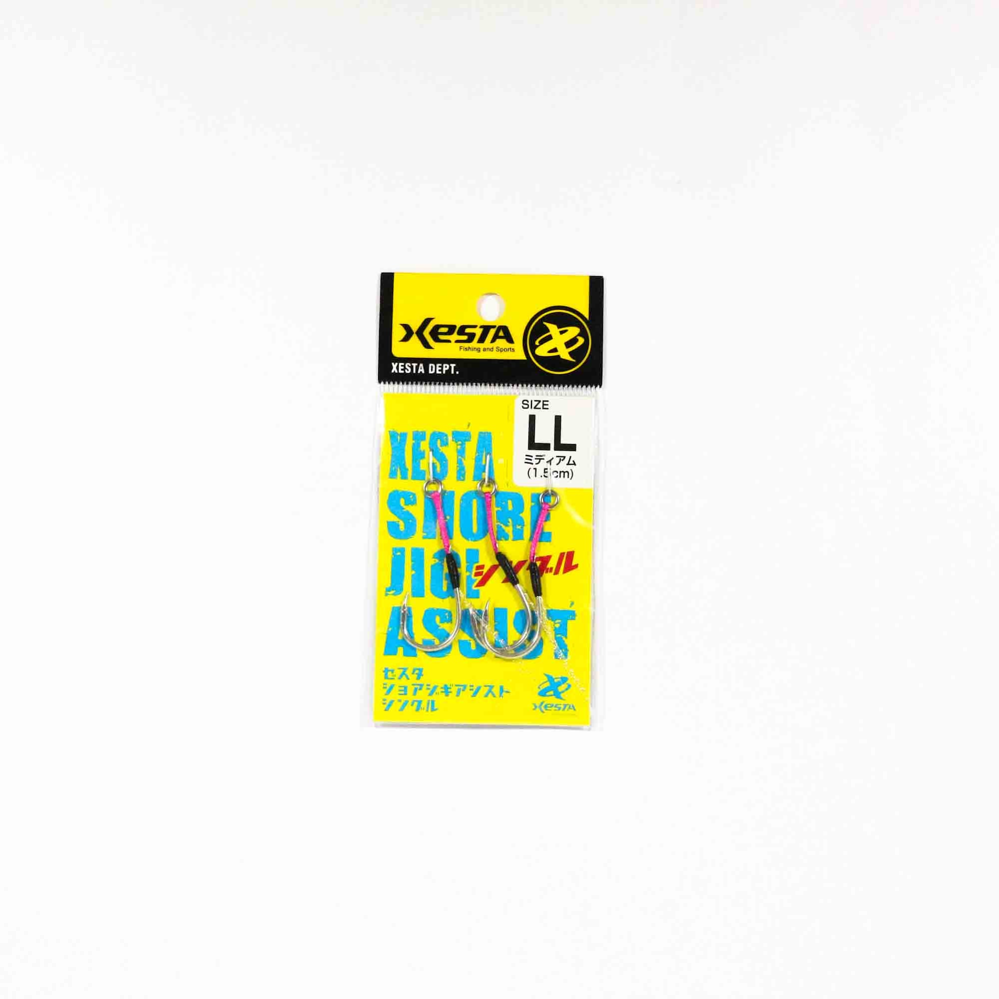 Xesta Shore Jigging Assist Single Hook 1.5 cm , LL (2/0) (8121)