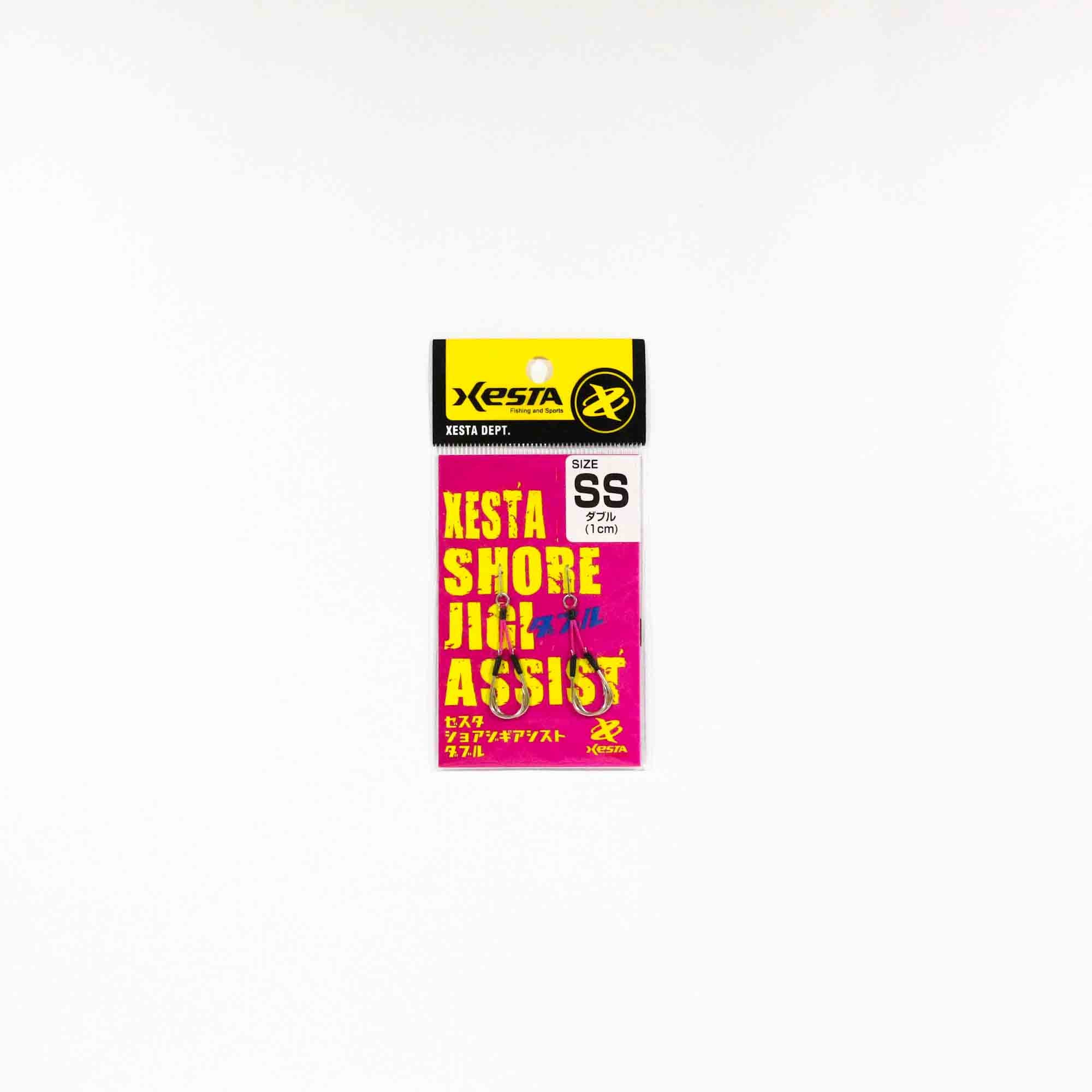 Xesta Shore Jigging Assist Double Hooks Size SS (4) (8145)