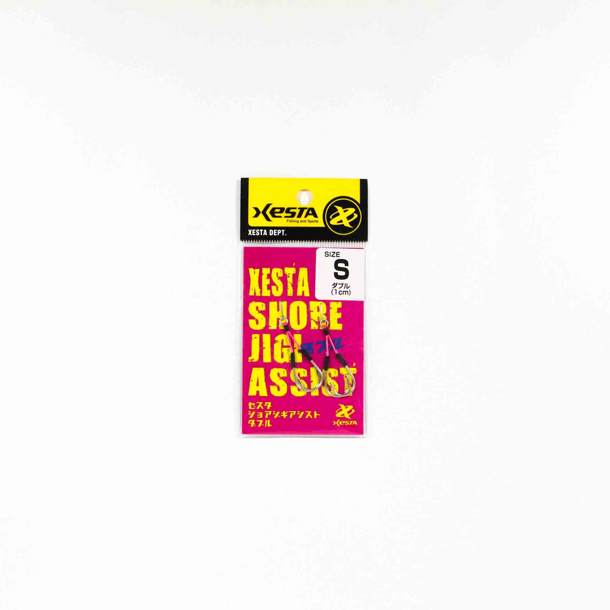 Xesta Shore Jigging Assist Double Hooks Size S (2) (8152)