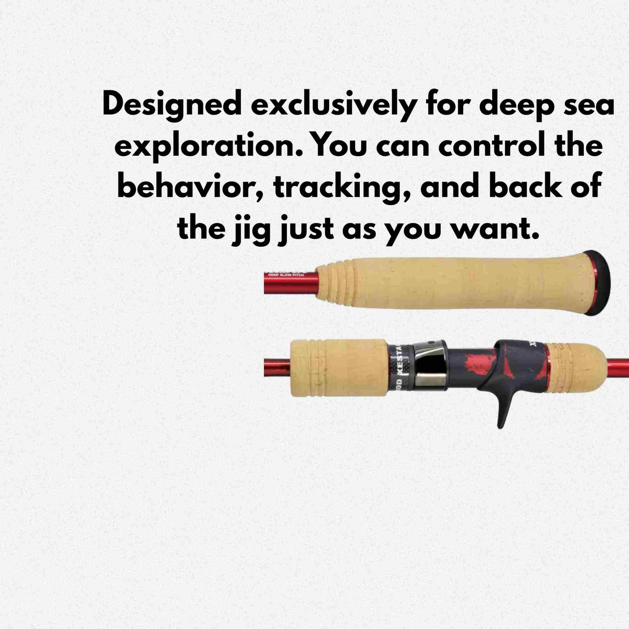 Xesta Rod Baitcast Slow Emotion Full Depth B64-MH (1237)
