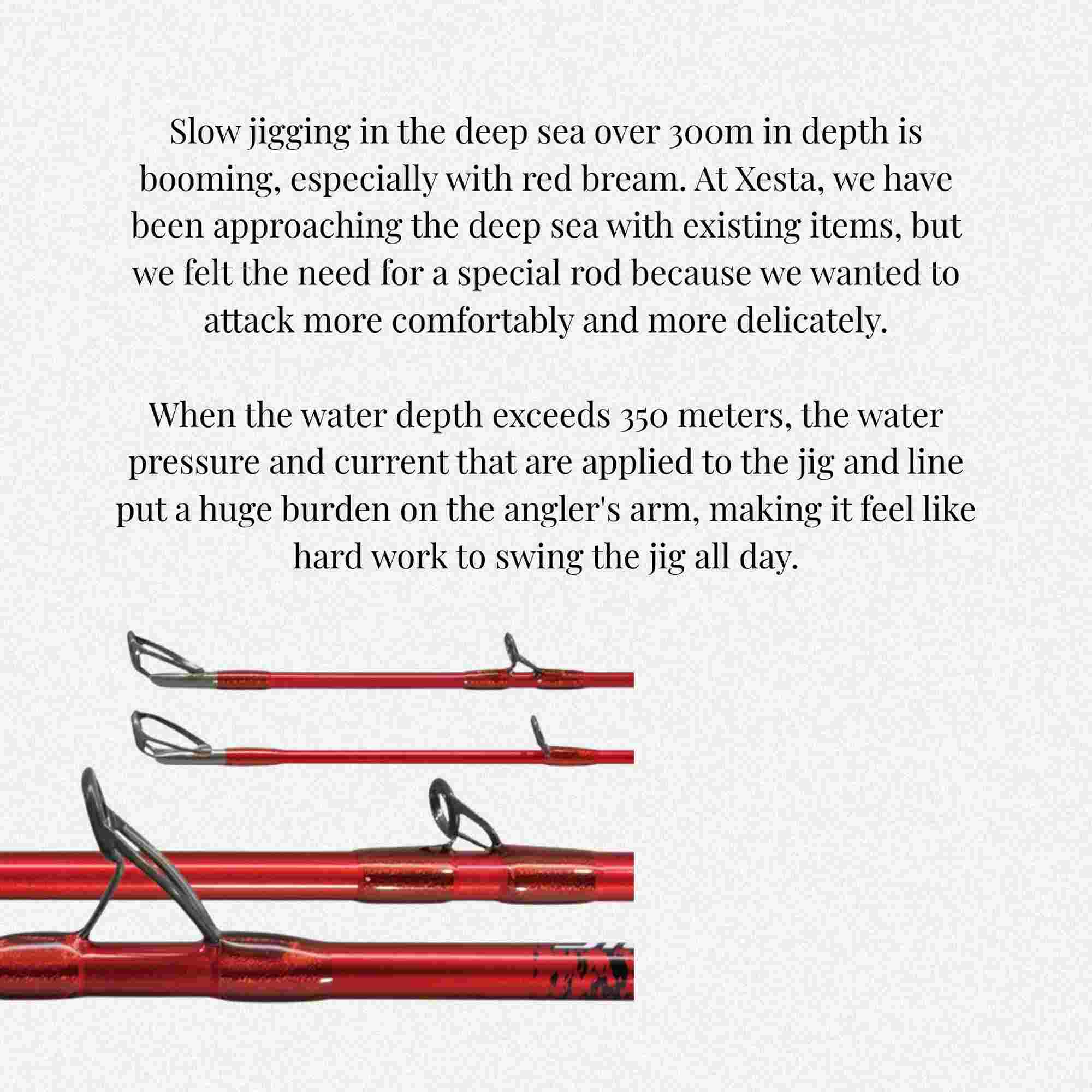 Xesta Rod Baitcast Slow Emotion Full Depth B64-MH (1237)