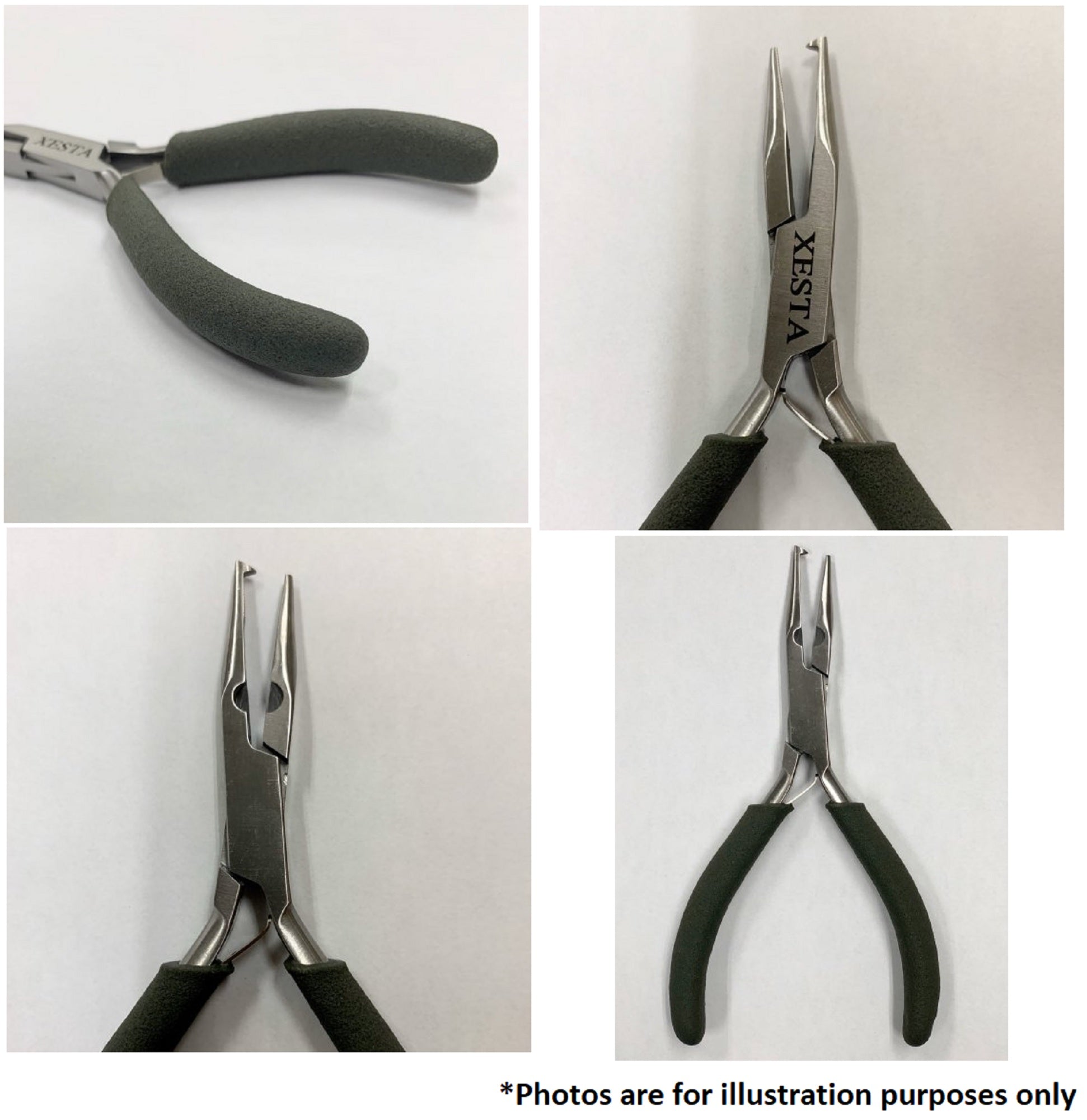 Xesta Super Light Split Ring Plier Size 0-5 12cm Gray (5679)