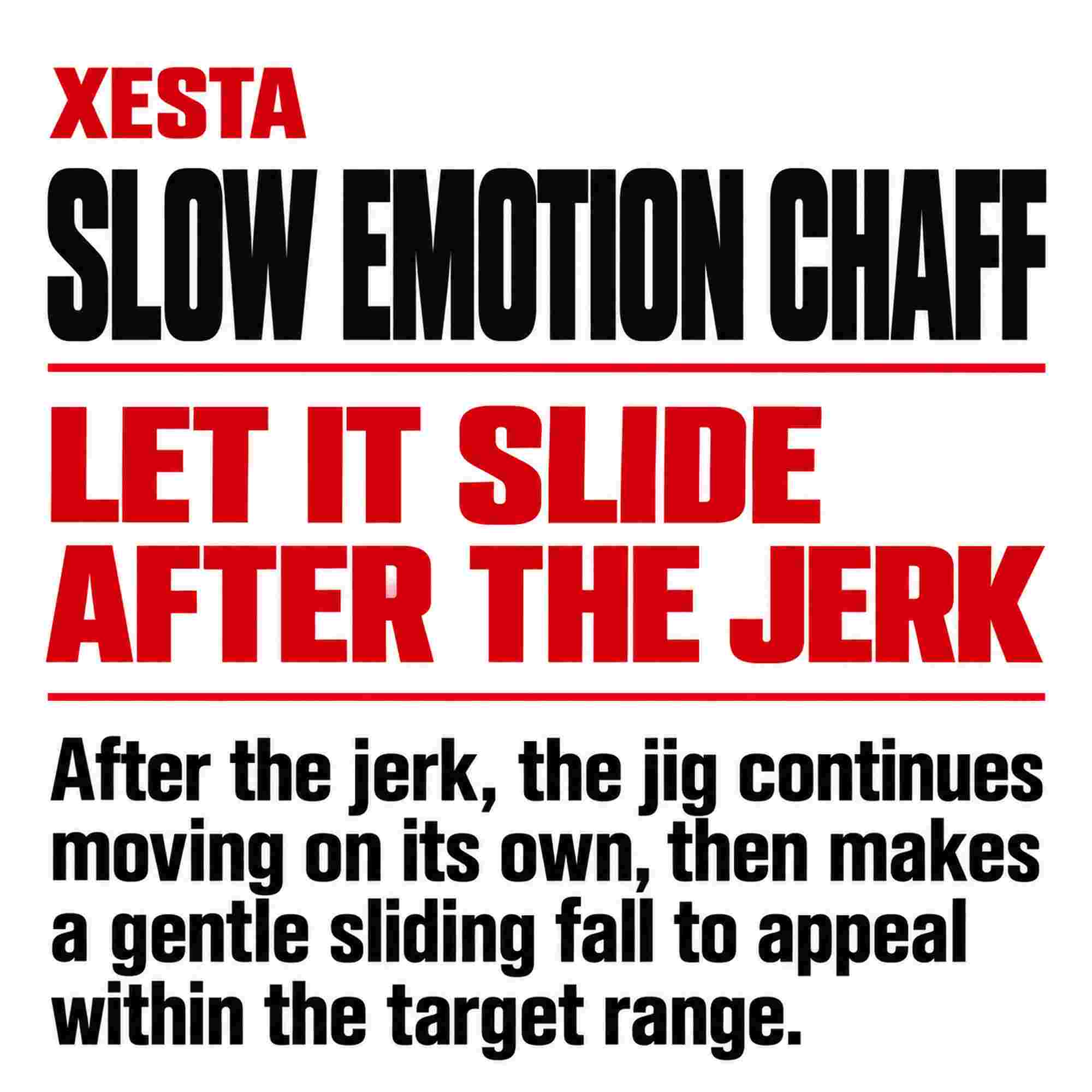 Xesta Metal Jig Chaff 420 grams S (7314)