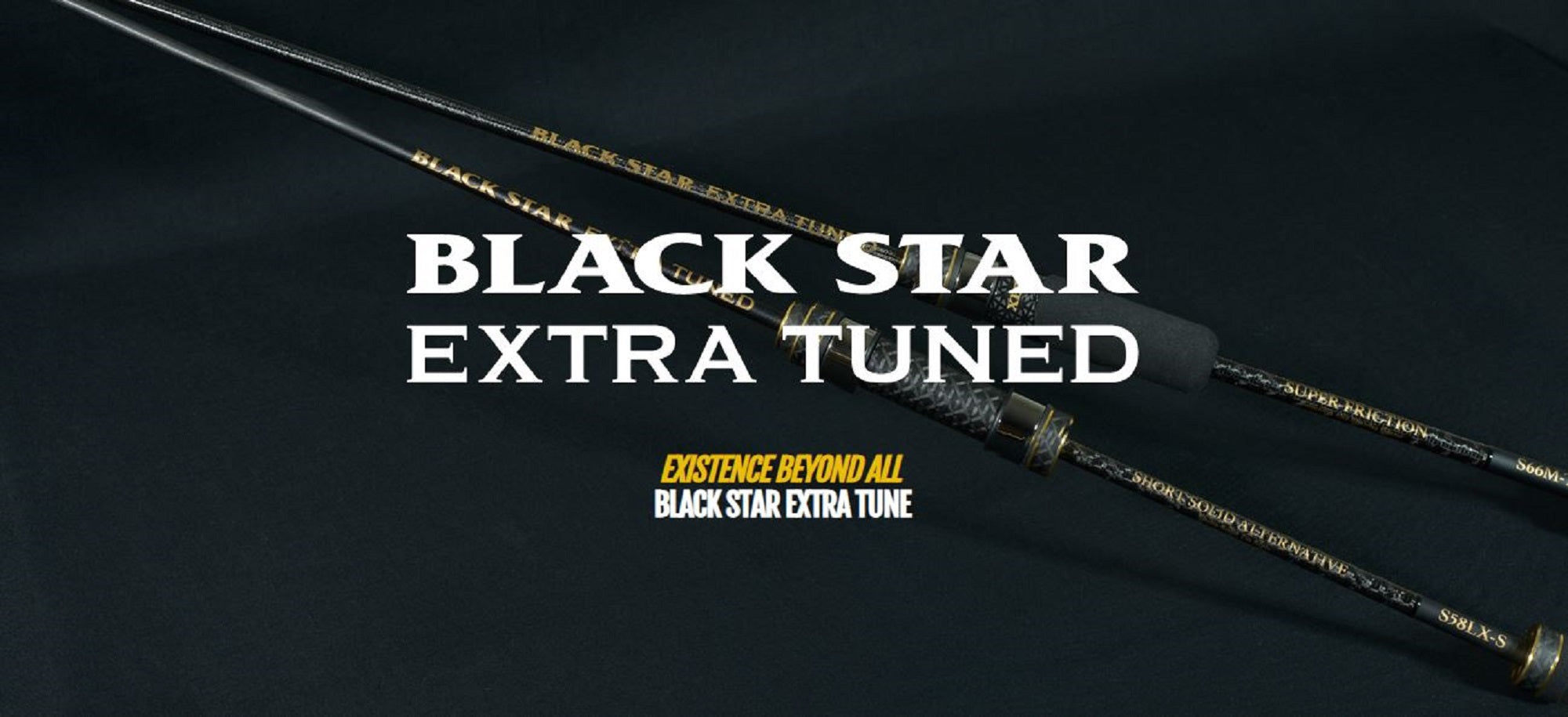 Xesta Rod Spinning Black Star Extra Tuned S66M-T Super Friction (8014)