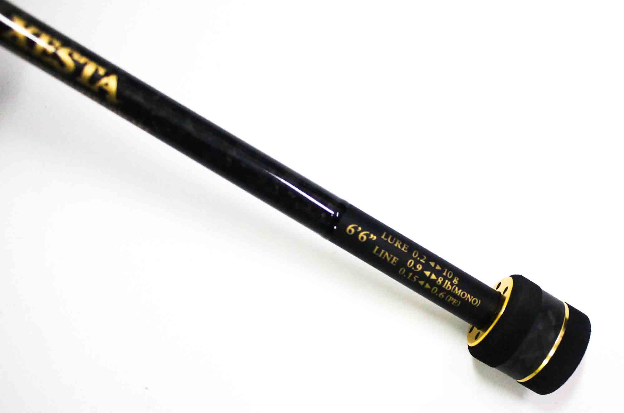 Xesta Rod Spinning Black Star Extra Tuned S66M-T Super Friction (8014)