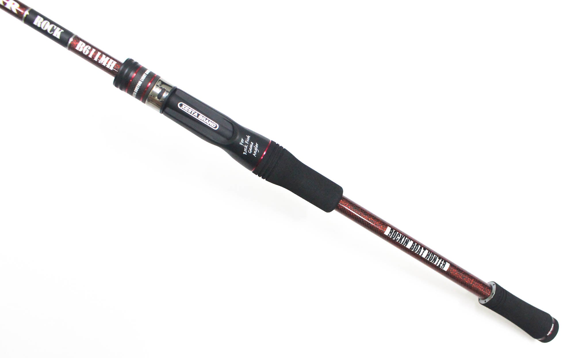Xesta Rod Baitcast Black Star B611 MH Rockin Boat Hunter (8045)