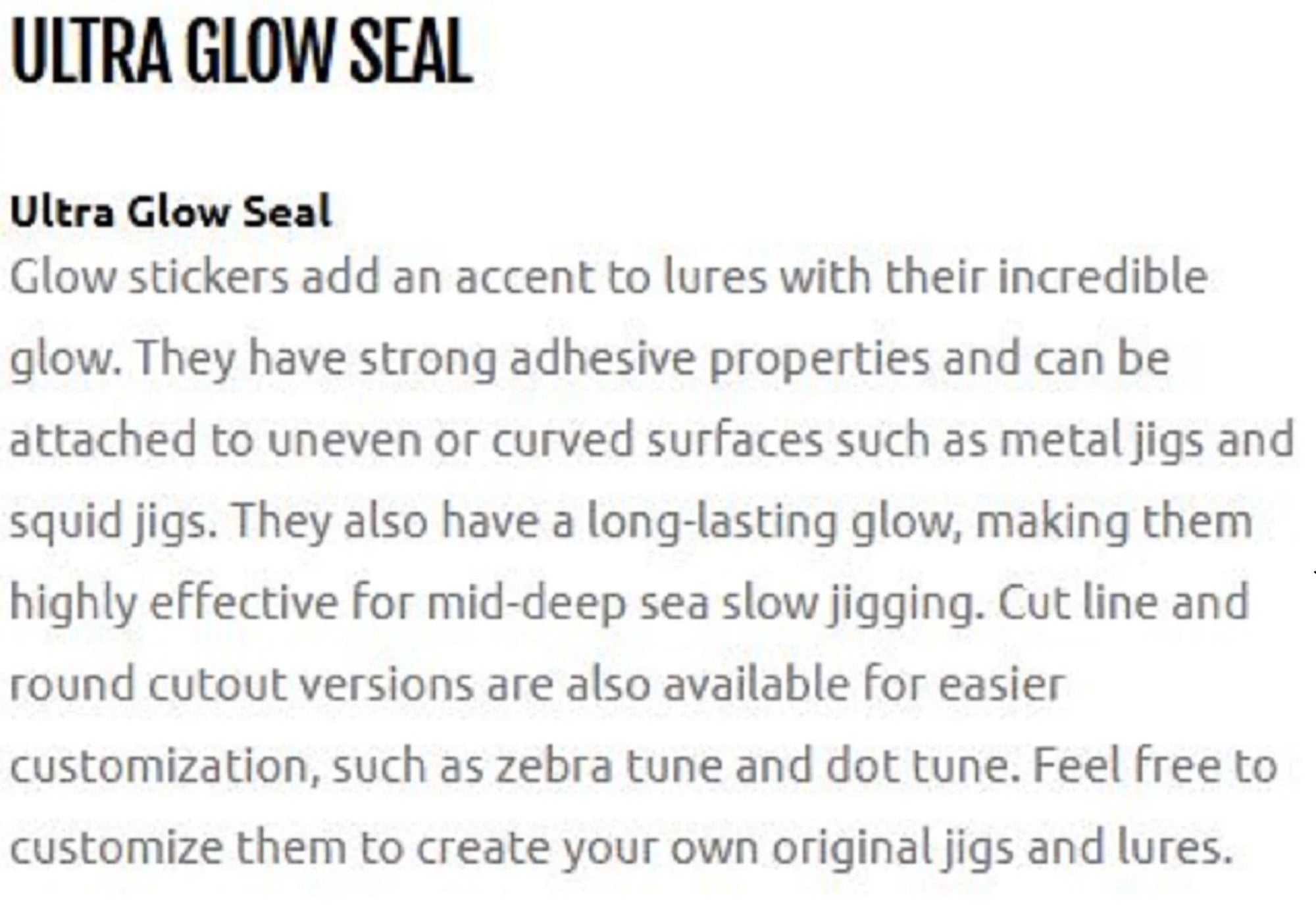 Xesta Blue Glow Seal 8mm Dot 175 x 50mm 2 Pieces (3834)