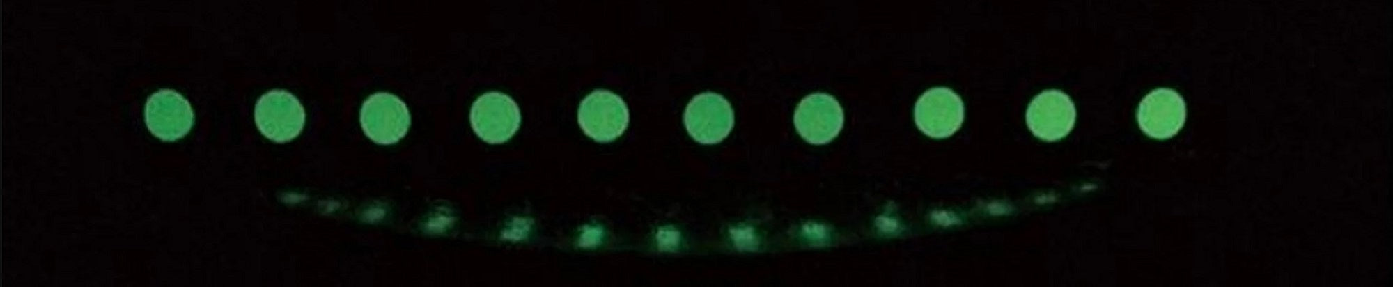 Xesta Blue Glow Seal 8mm Dot 175 x 50mm 2 Pieces (3834)