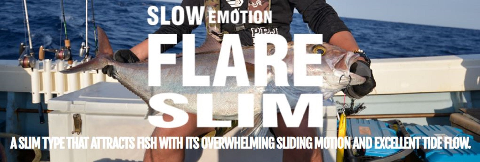Xesta Metal Jig Slow Emotion Flare Slim 210 grams PLINE (0311)