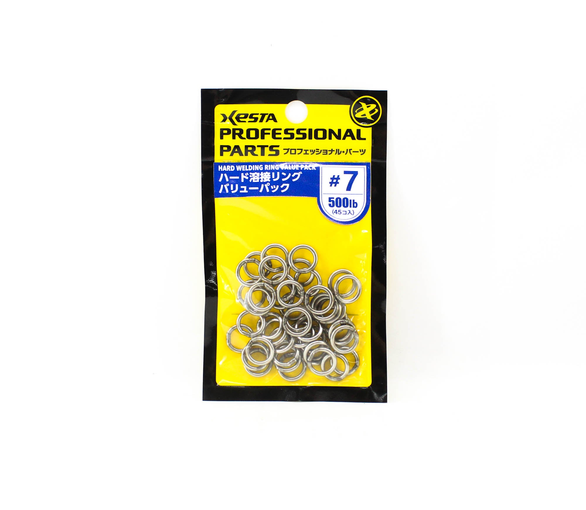 Xesta HP Hard Solid Ring Welded Value Pack Size 7 , 45 pieces (2667)