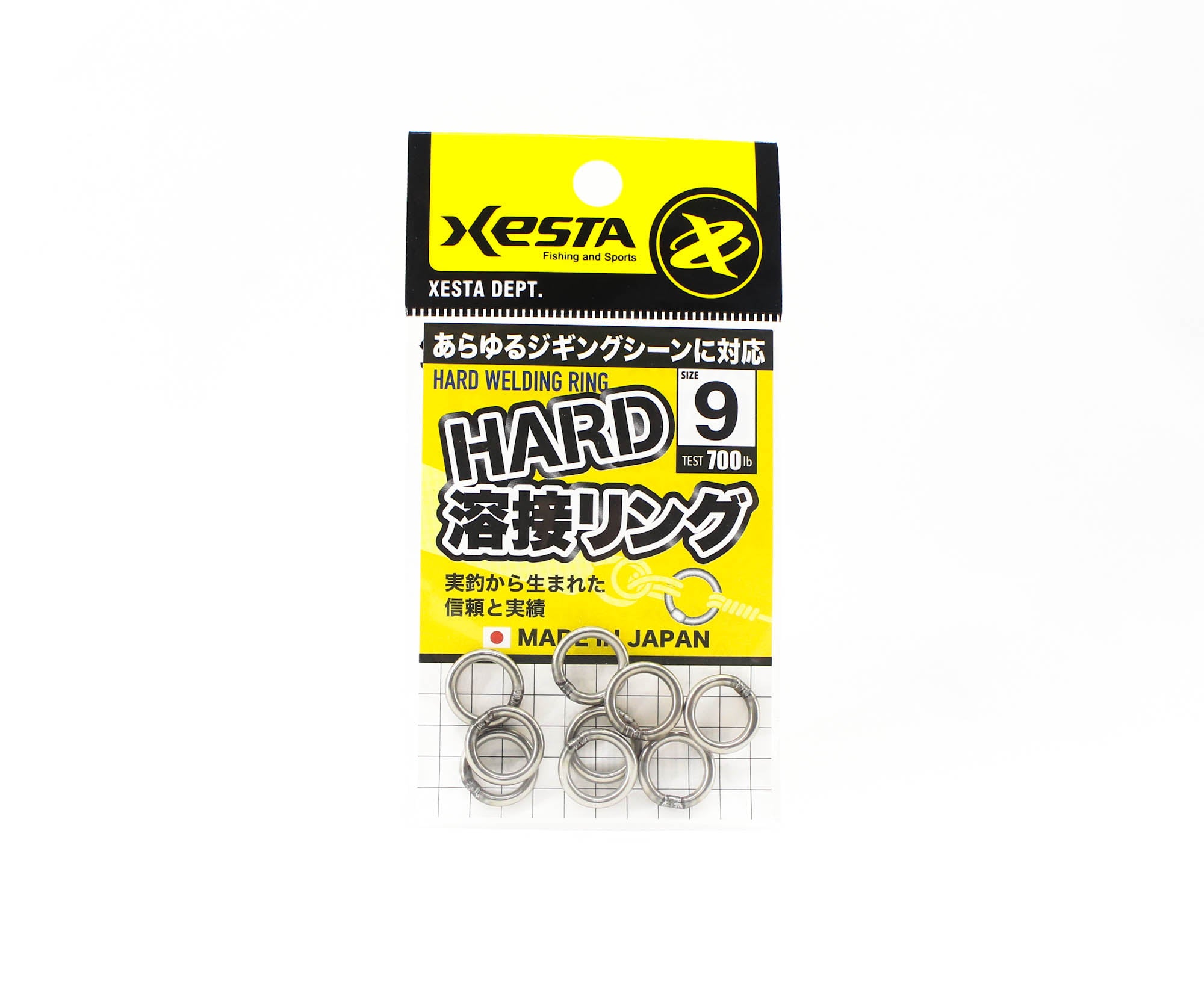 Xesta HP Hard Solid Ring Welded Size 9 , 9 pieces (2773)