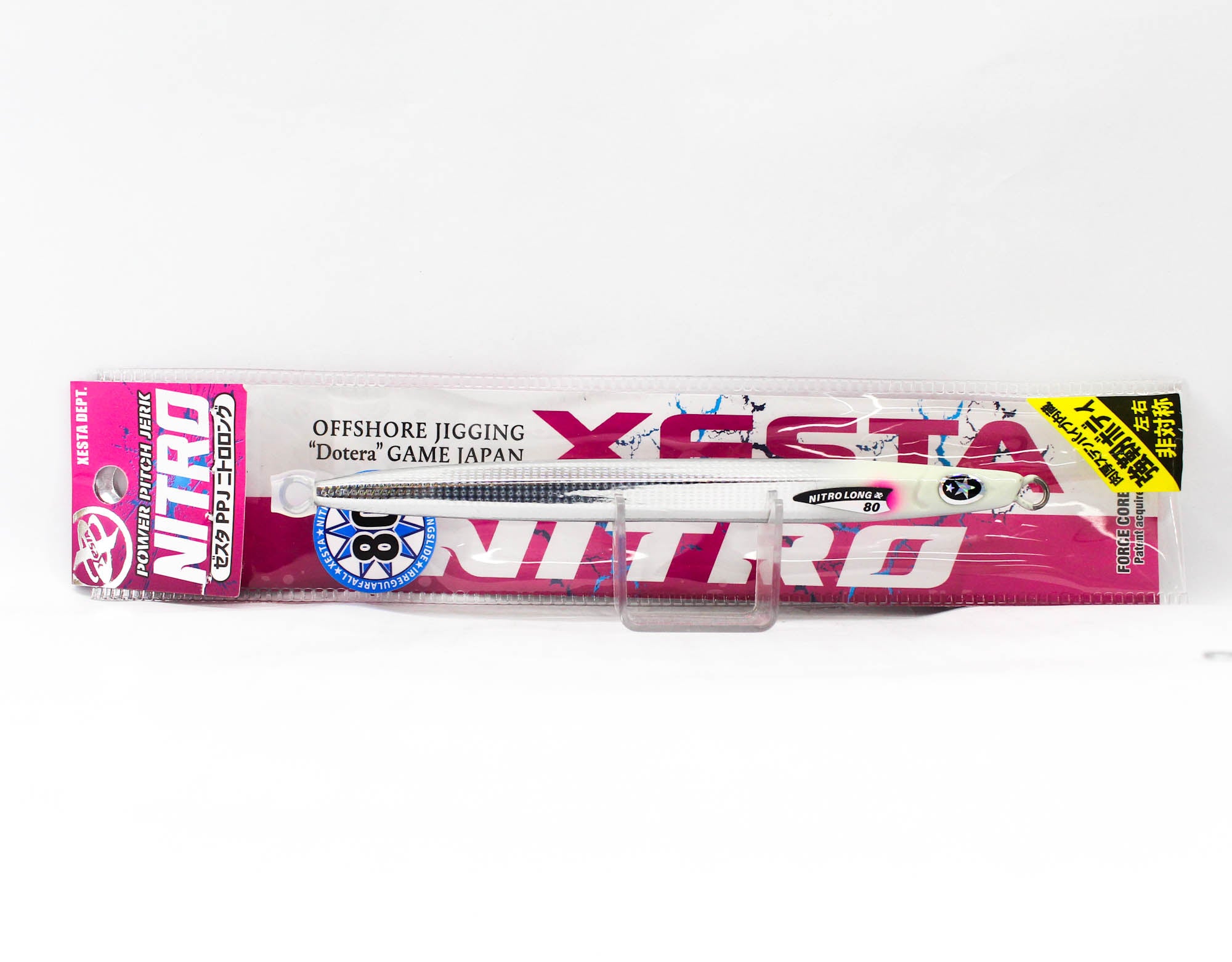Xesta Metal Jig Nitro Long 80 grams LHS (1430)