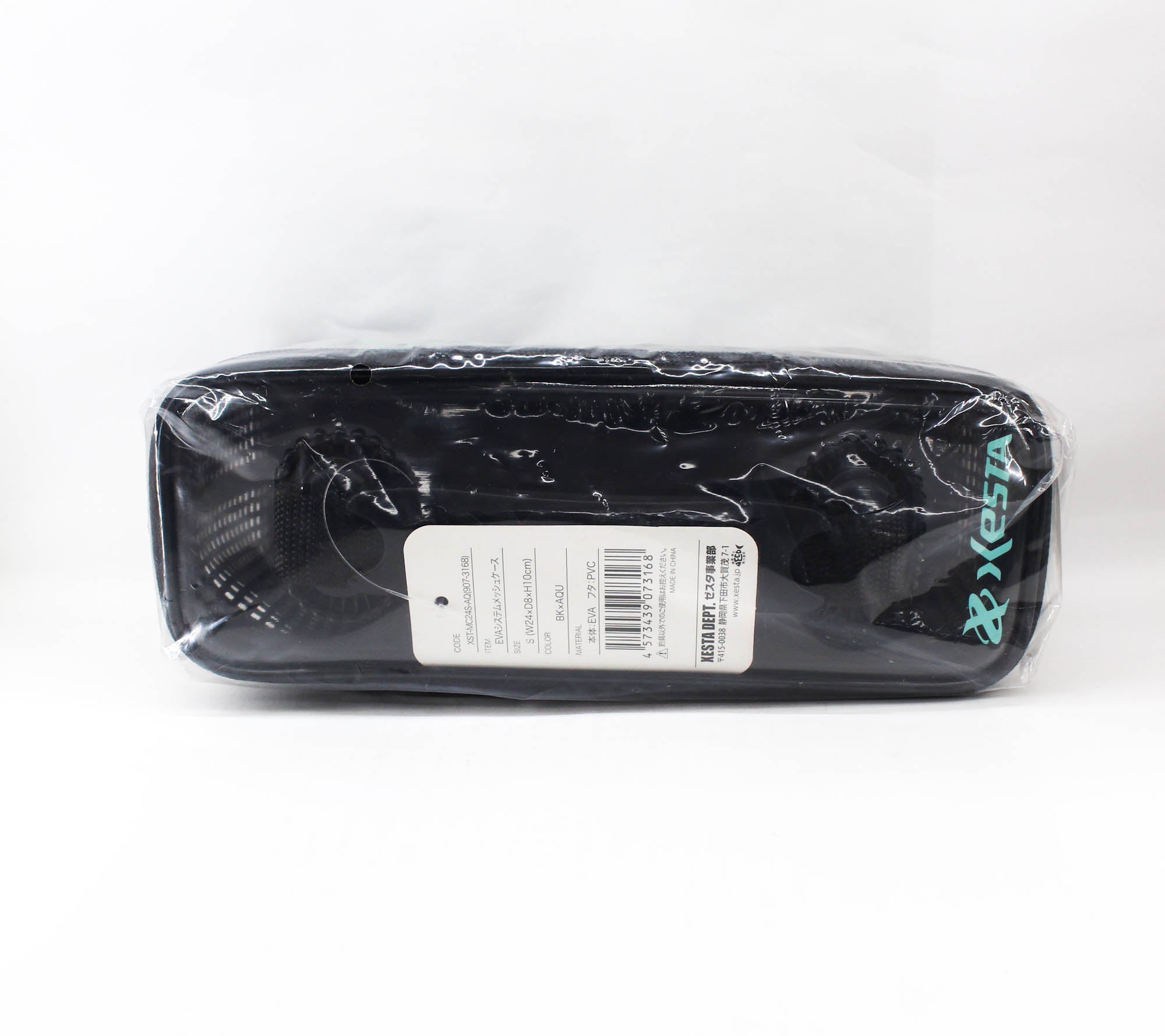 Xesta Mesh Case EVA System 24 x 8 x 10 cm Size S Black Aquablue (3168)