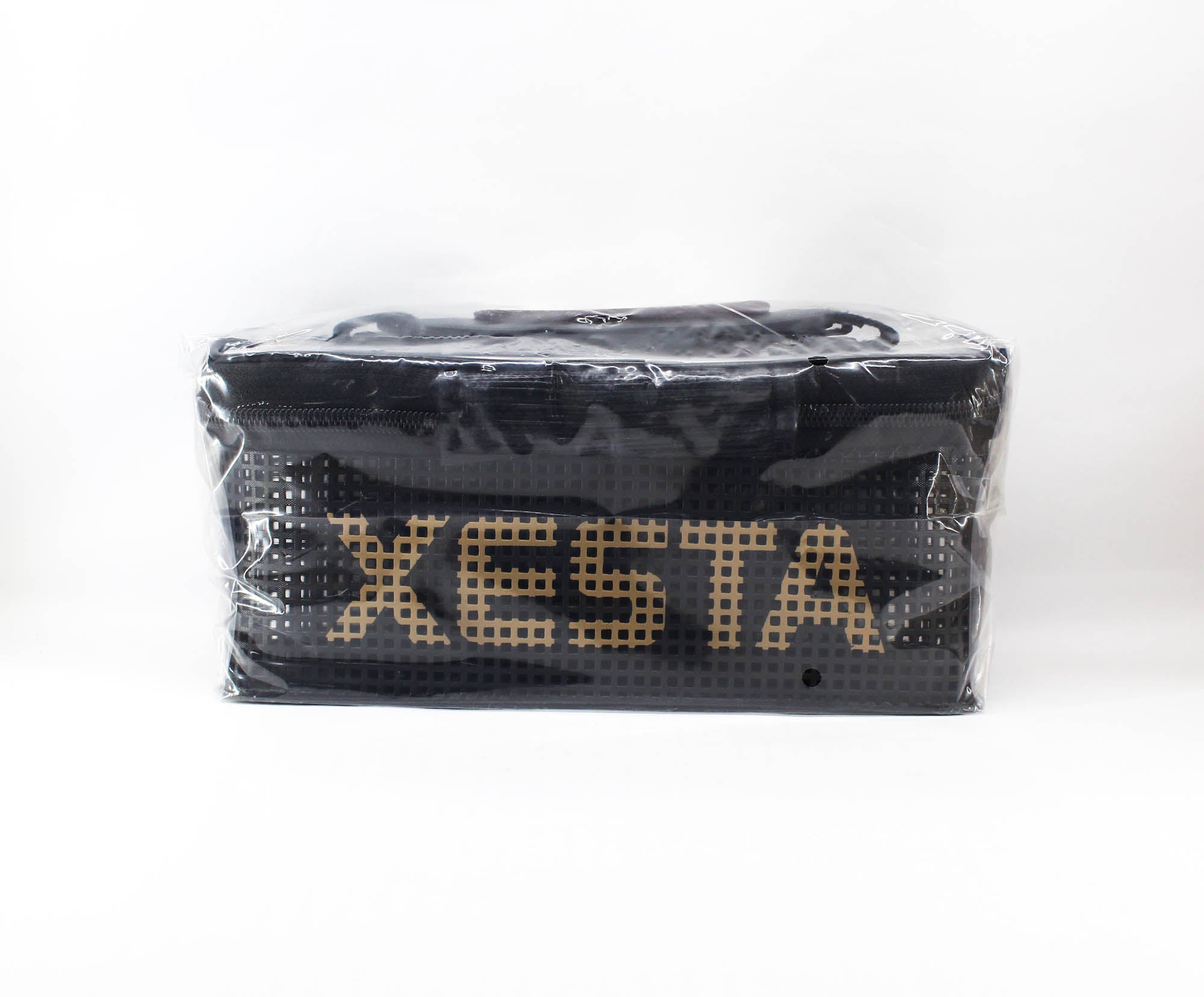 Xesta Mesh Case EVA System 24 x 8 x 10 cm Size S Black Beige (3175)