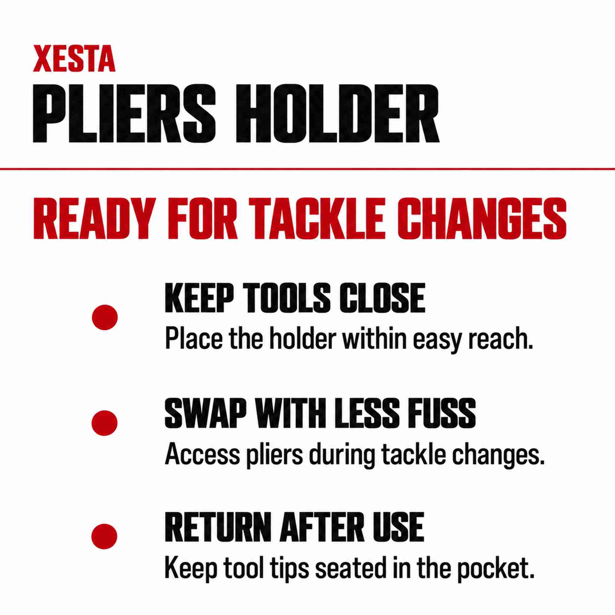 Xesta Pliers Holder Single (7395)