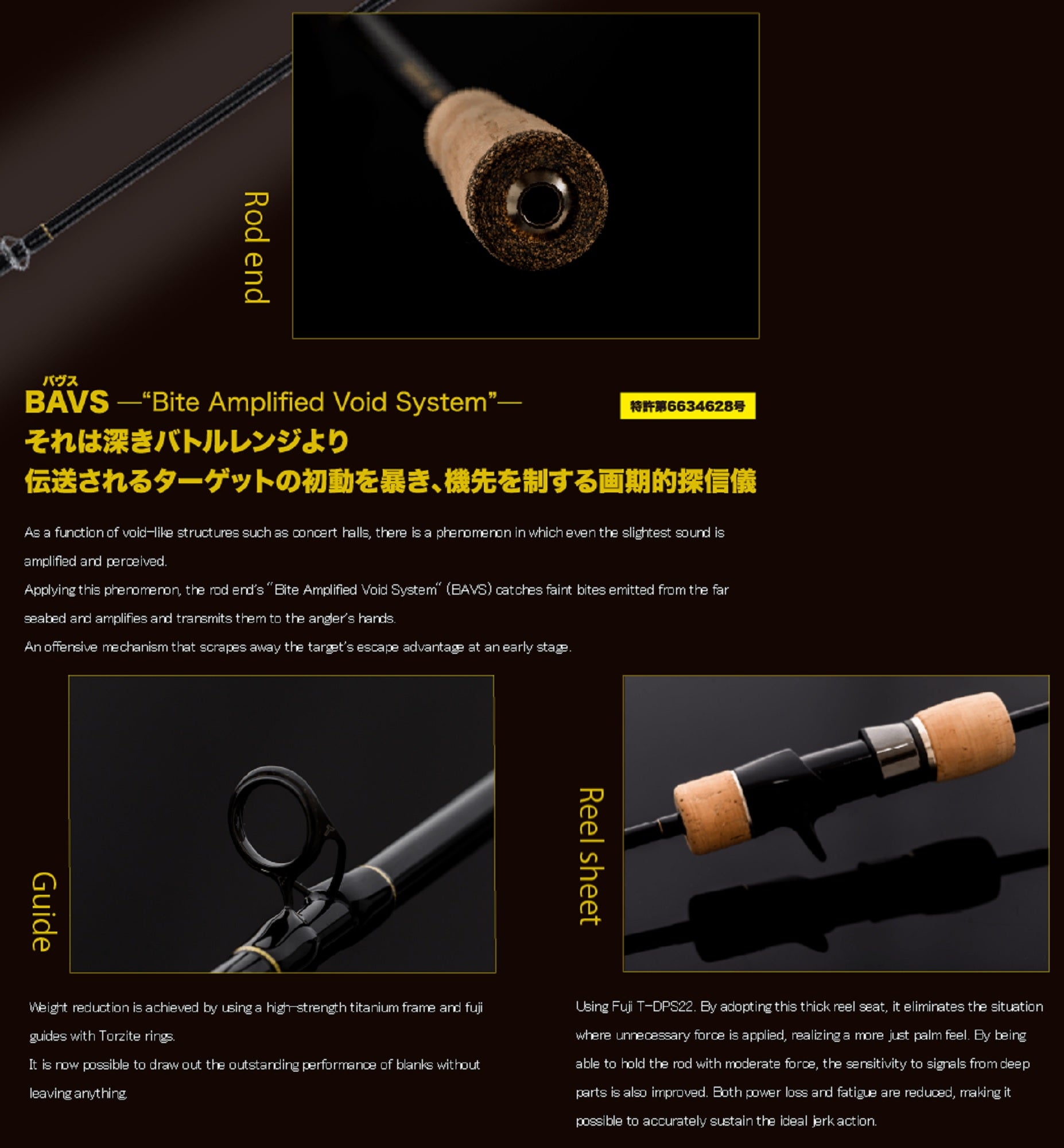 Seafloor Control Rod Baitcast Jerex 603-1 (7194)