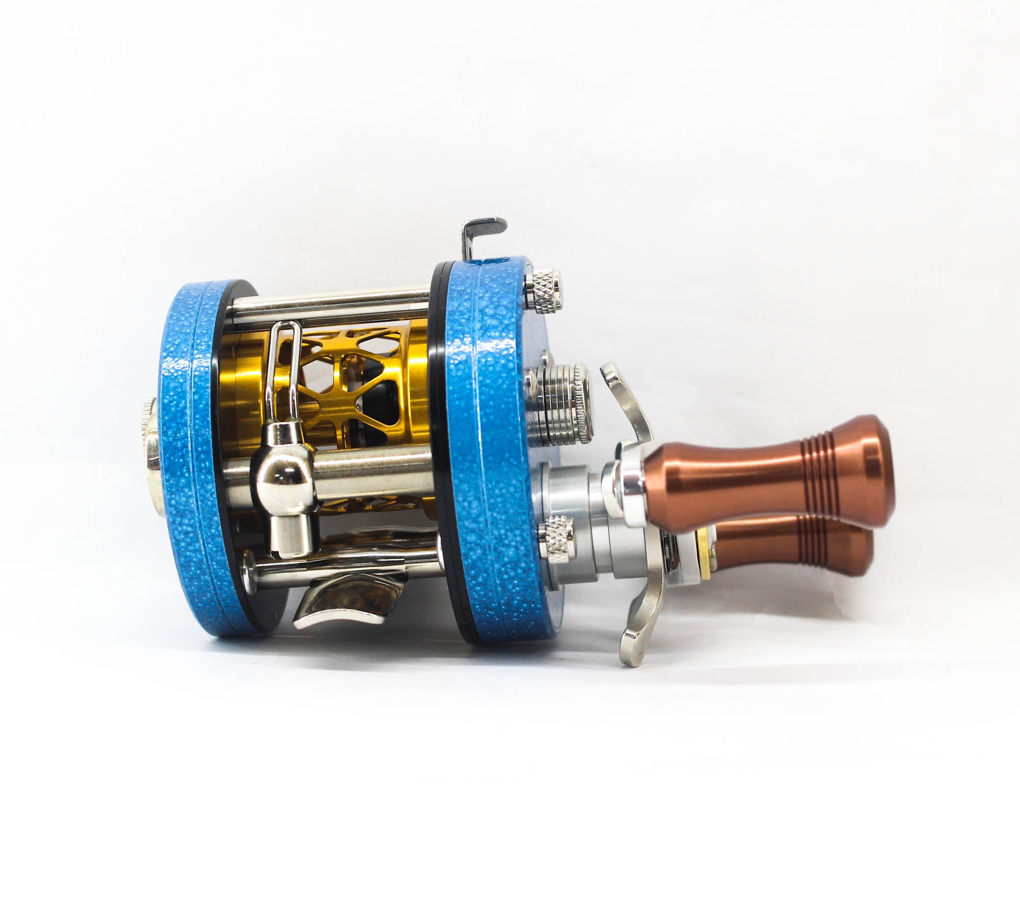 Isuzu Reel Baitcast Direct TC-01L Left Blue Hammer Tone (0963)