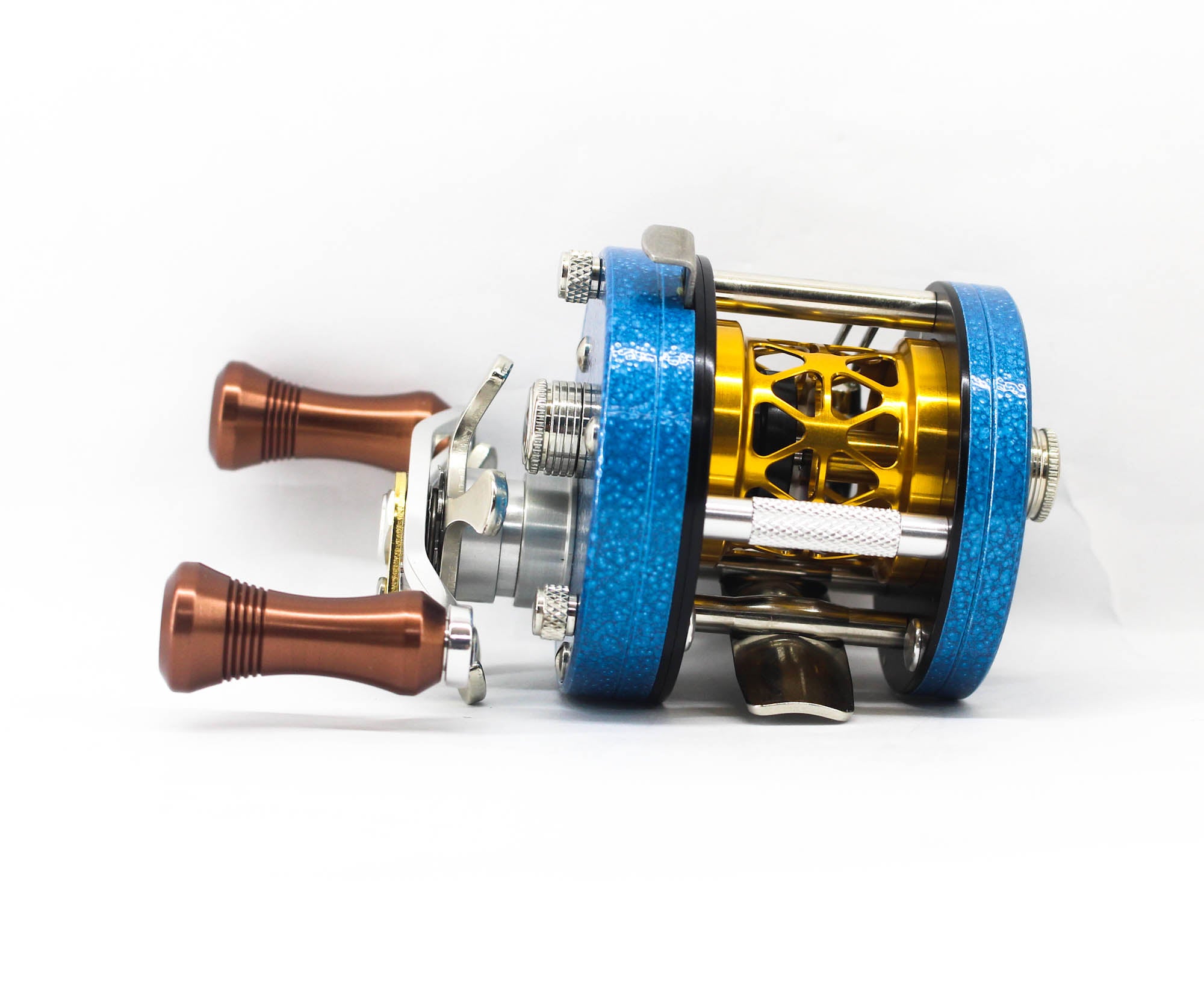 Isuzu Reel Baitcast Direct TC-01L Left Blue Hammer Tone (0963)