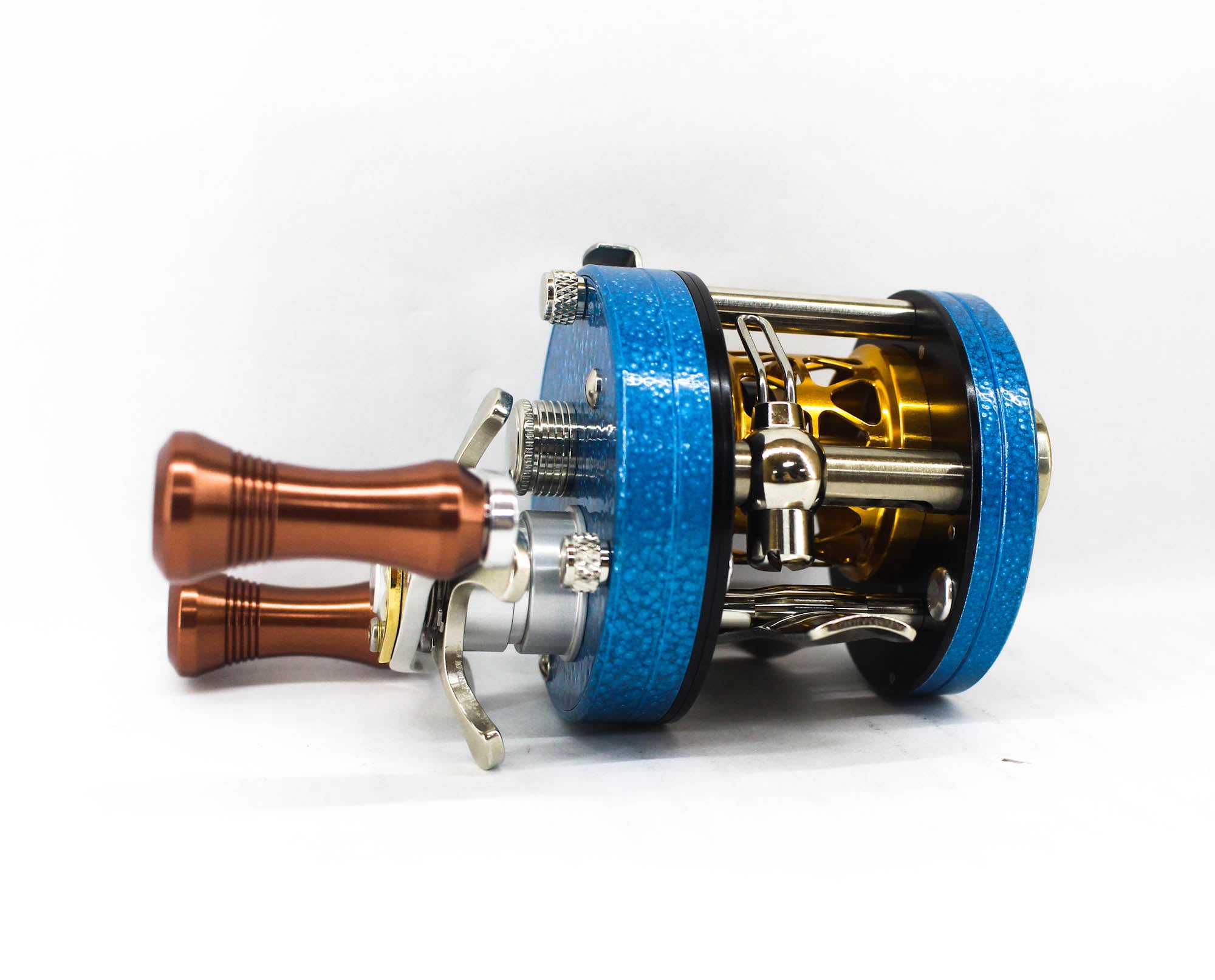 Isuzu Reel Baitcast Direct TC-01R Right Blue Hammer Tone (0970)