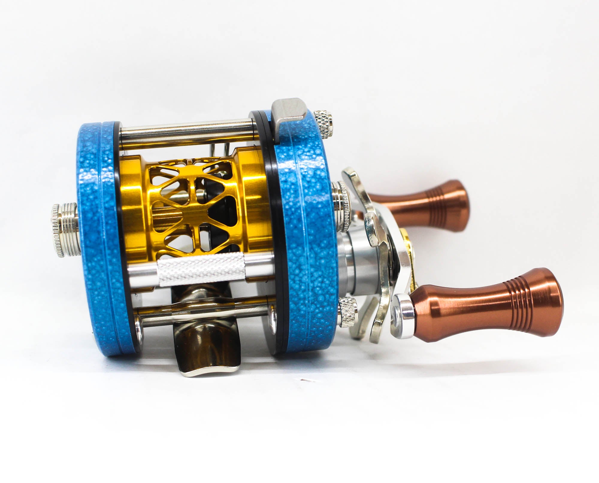 Isuzu Reel Baitcast Direct TC-01R Right Blue Hammer Tone (0970)