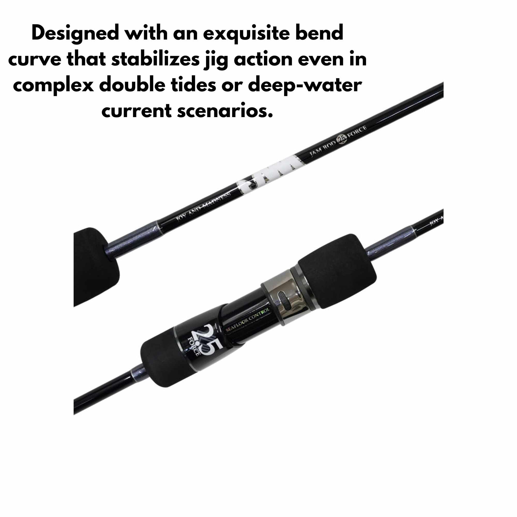 Seafloor Control Rod Baitcast Jam Rod 2.5 Force (7649)