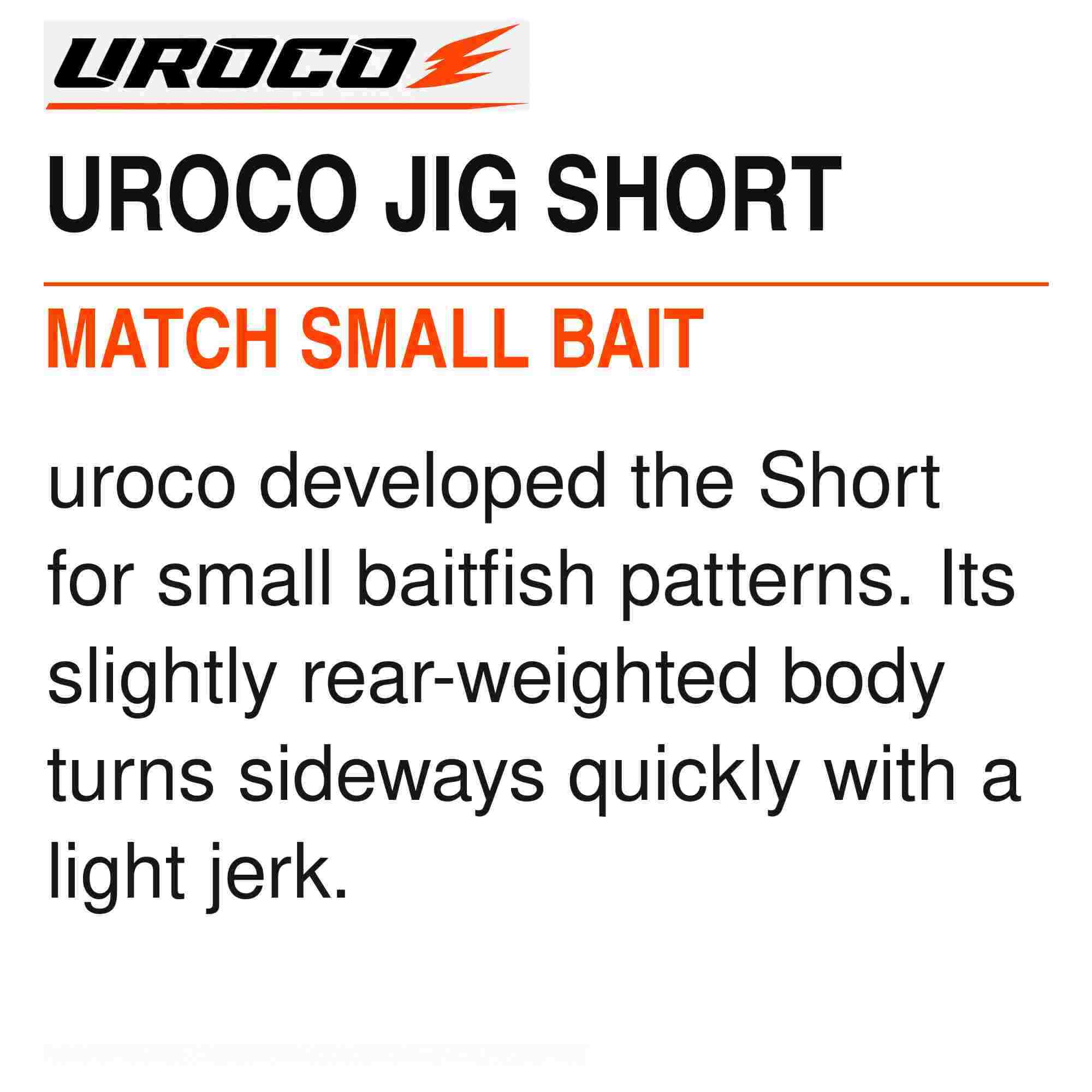 Uroco Metal Jig Uroco Short 150 grams 013LT (2366)