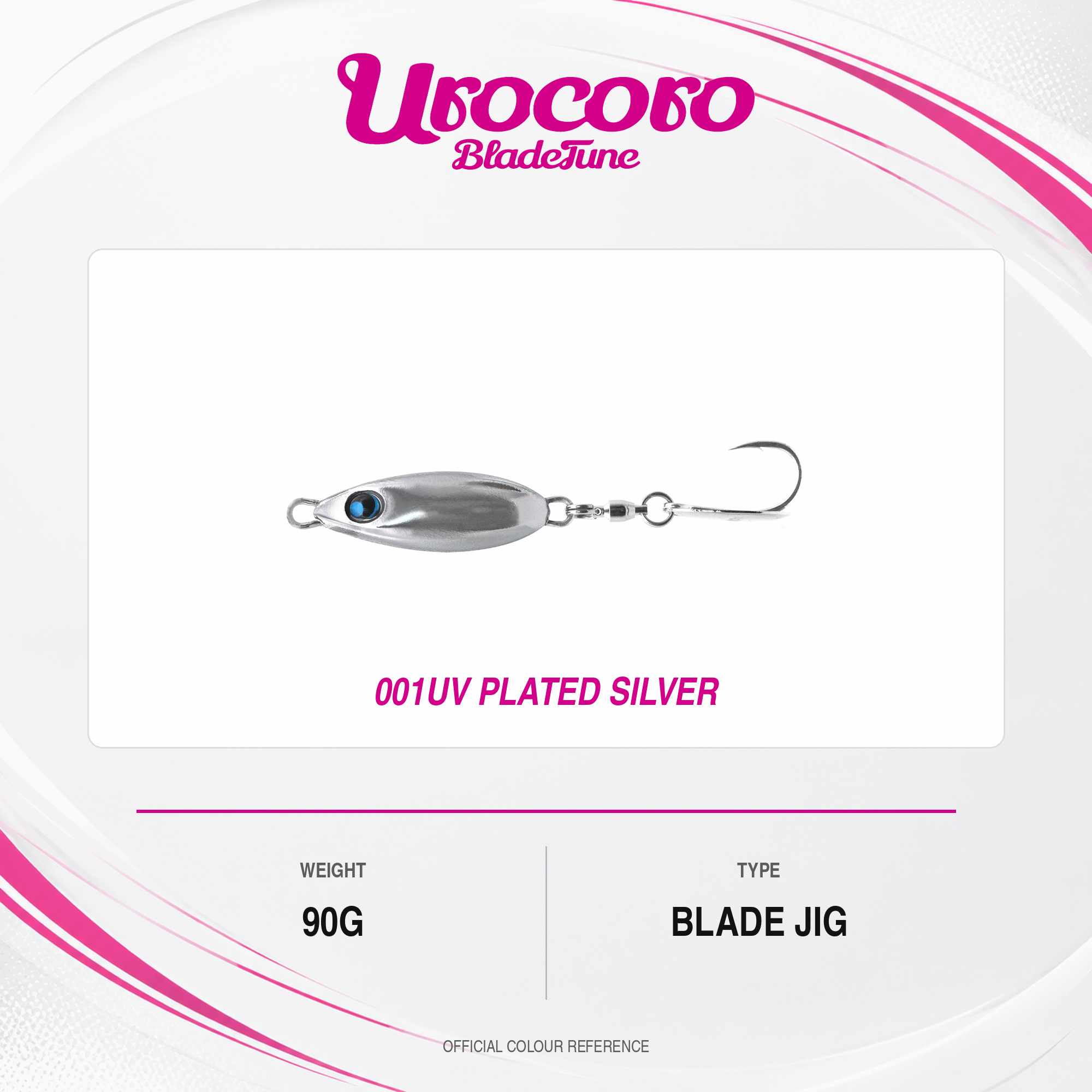 Uroco Metal Jig Blade Tune 90 grams 001 (3202)