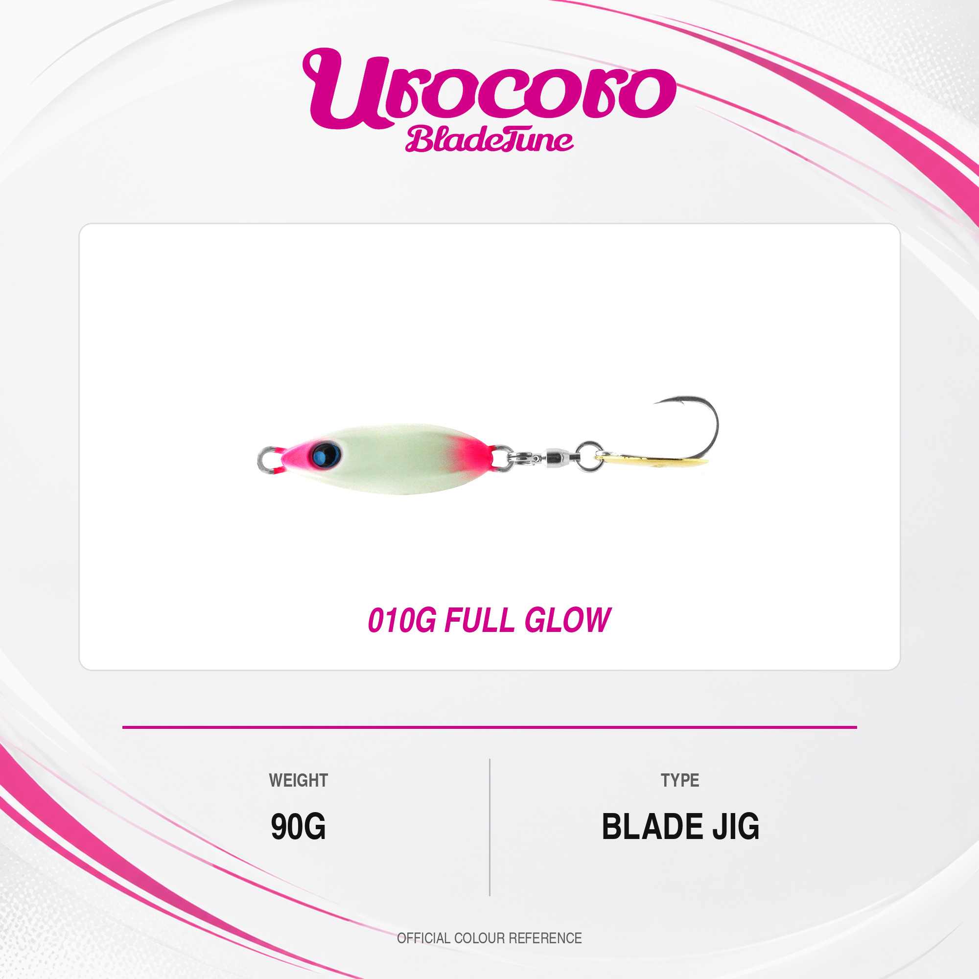 Uroco Metal Jig Blade Tune 90 grams 010 (3264)
