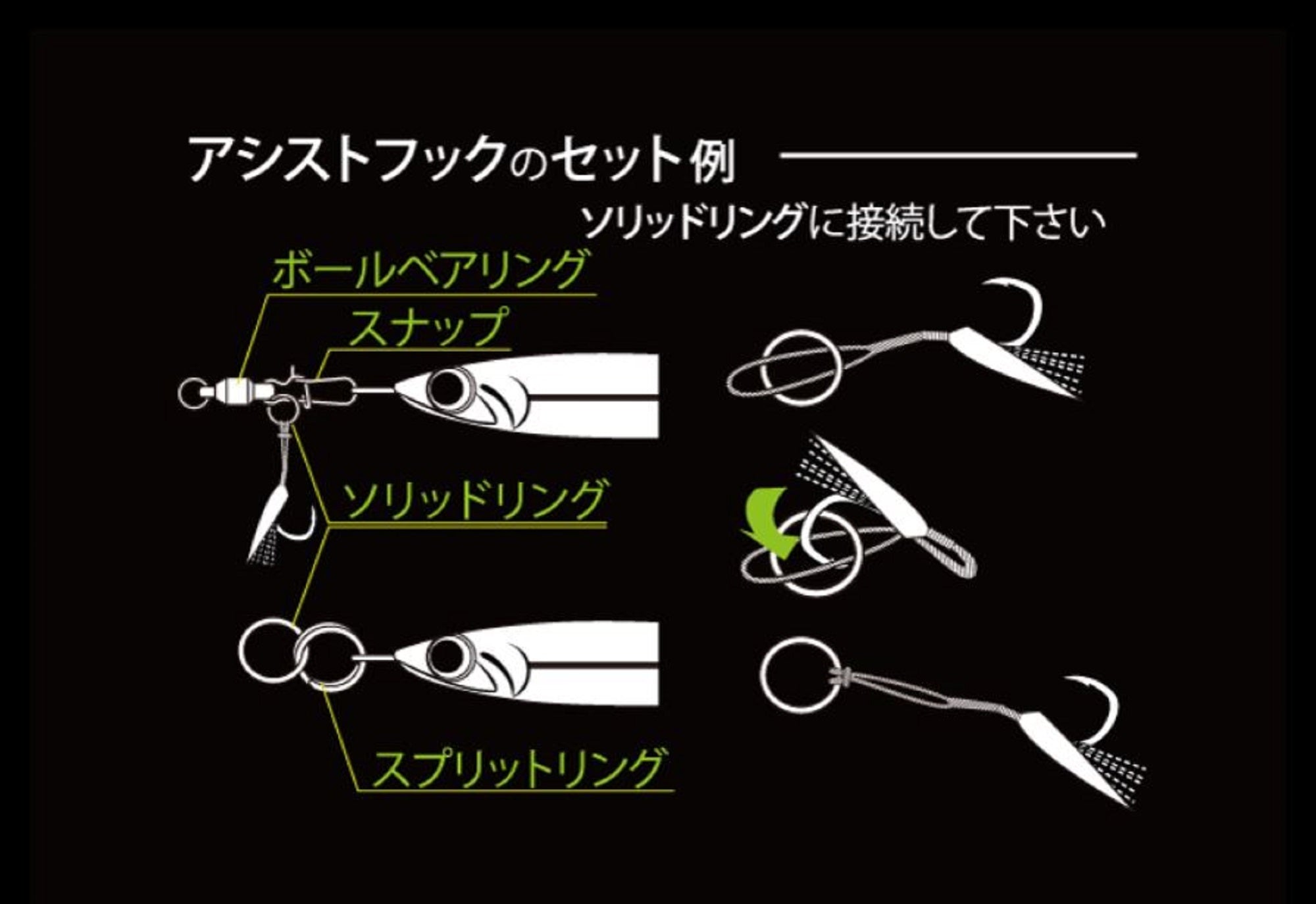 Zeake Assist Hook Double 2 per Pack M (2035)