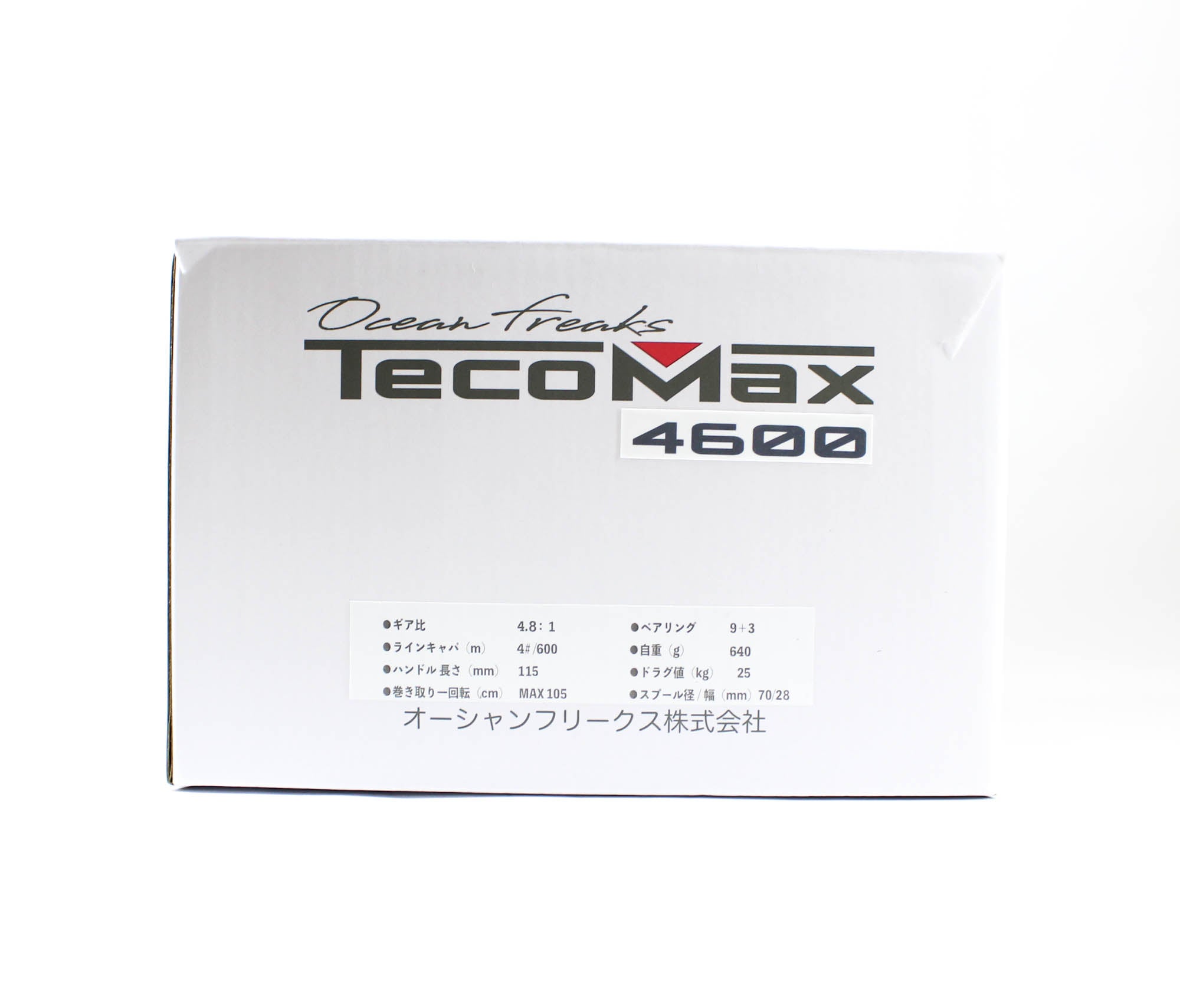 Ocean Freaks Reel Baitcast Tecomax 4600 Left Hand Gunmetal (2487)