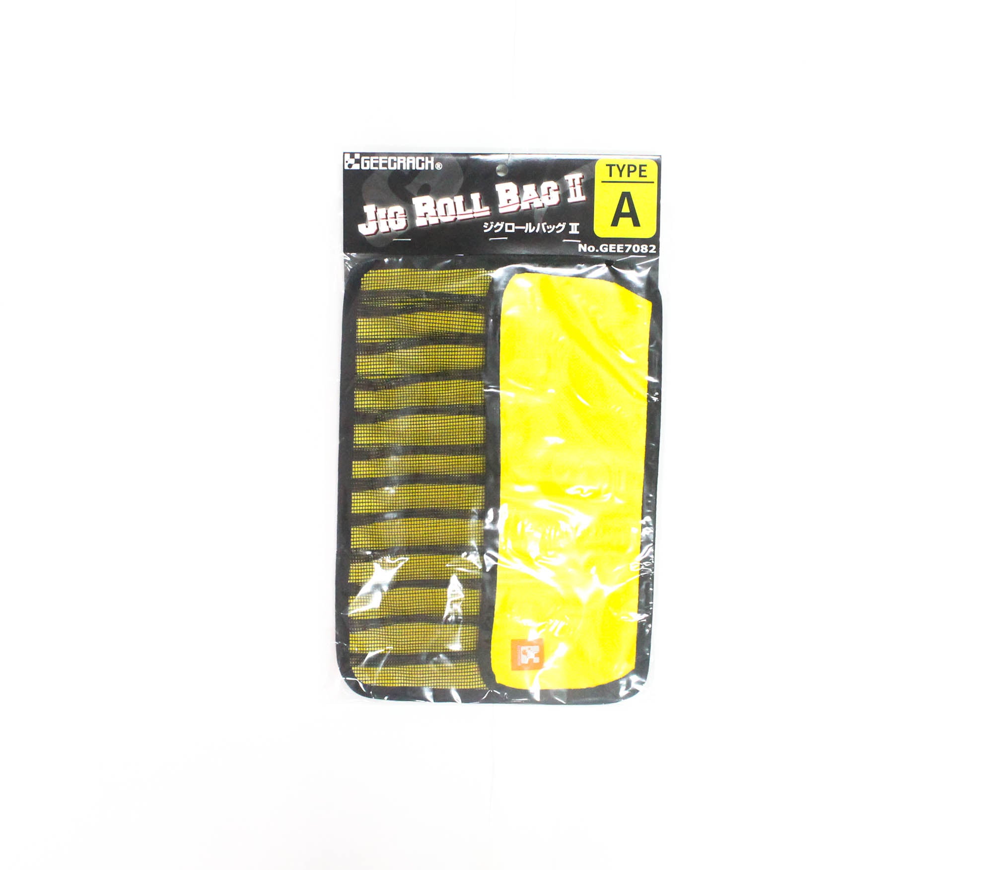 Gee Crack Jig Roll Bag Type A 12 Pockets Max Length 20 cm Yellow (4581)