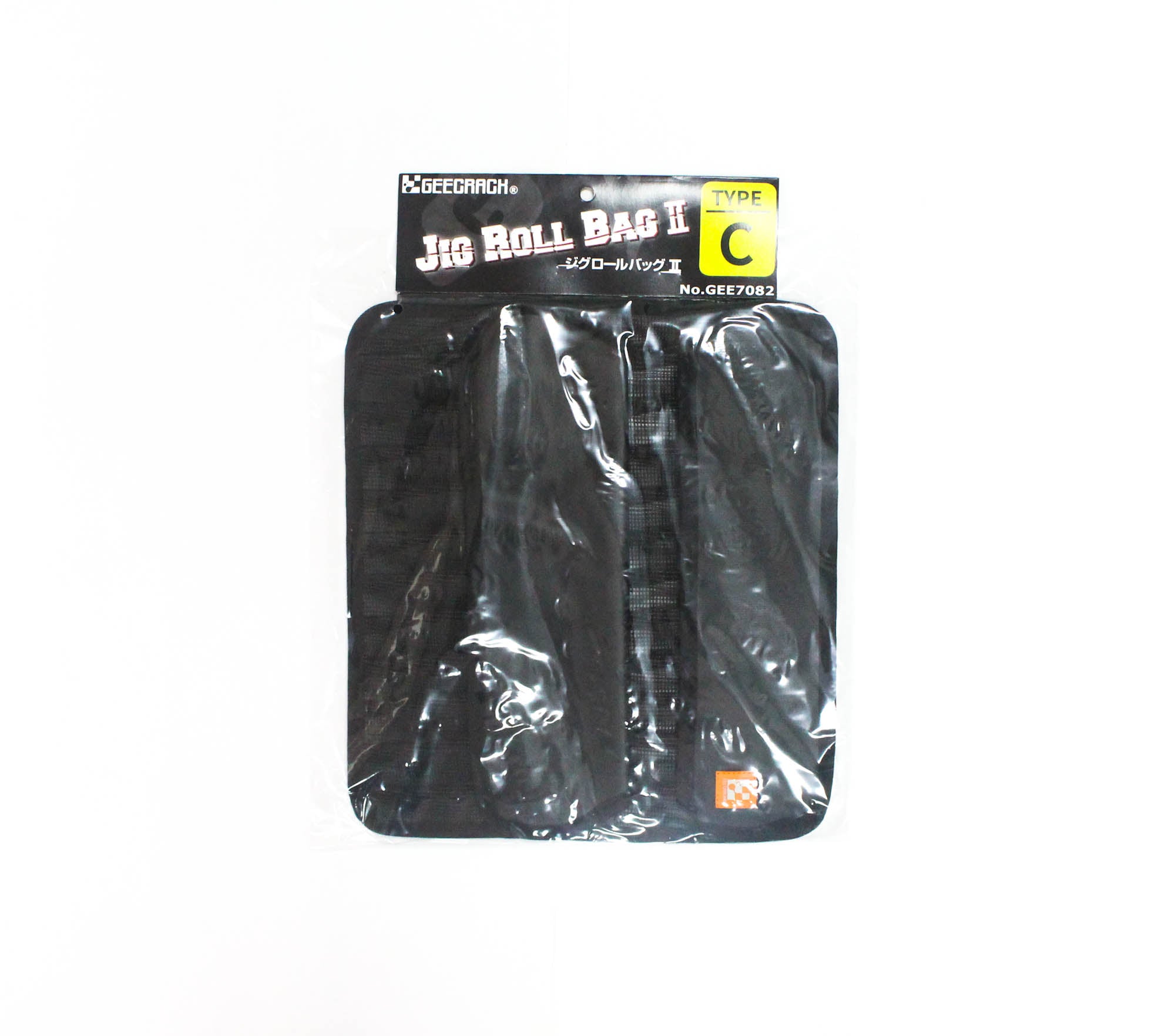 Gee Crack Jig Roll Bag Type C 24 Pockets Max Length 14 cm Black (4673)