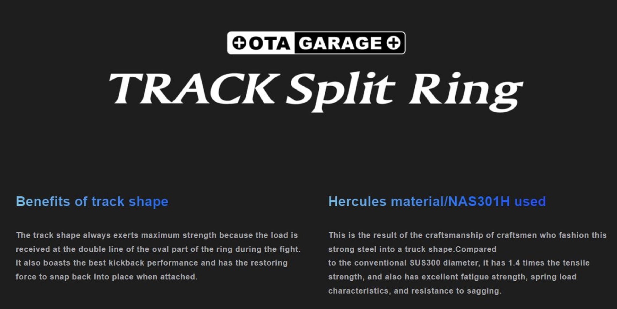 Studio Ocean Mark Track Split Rings Size 6 (5165)