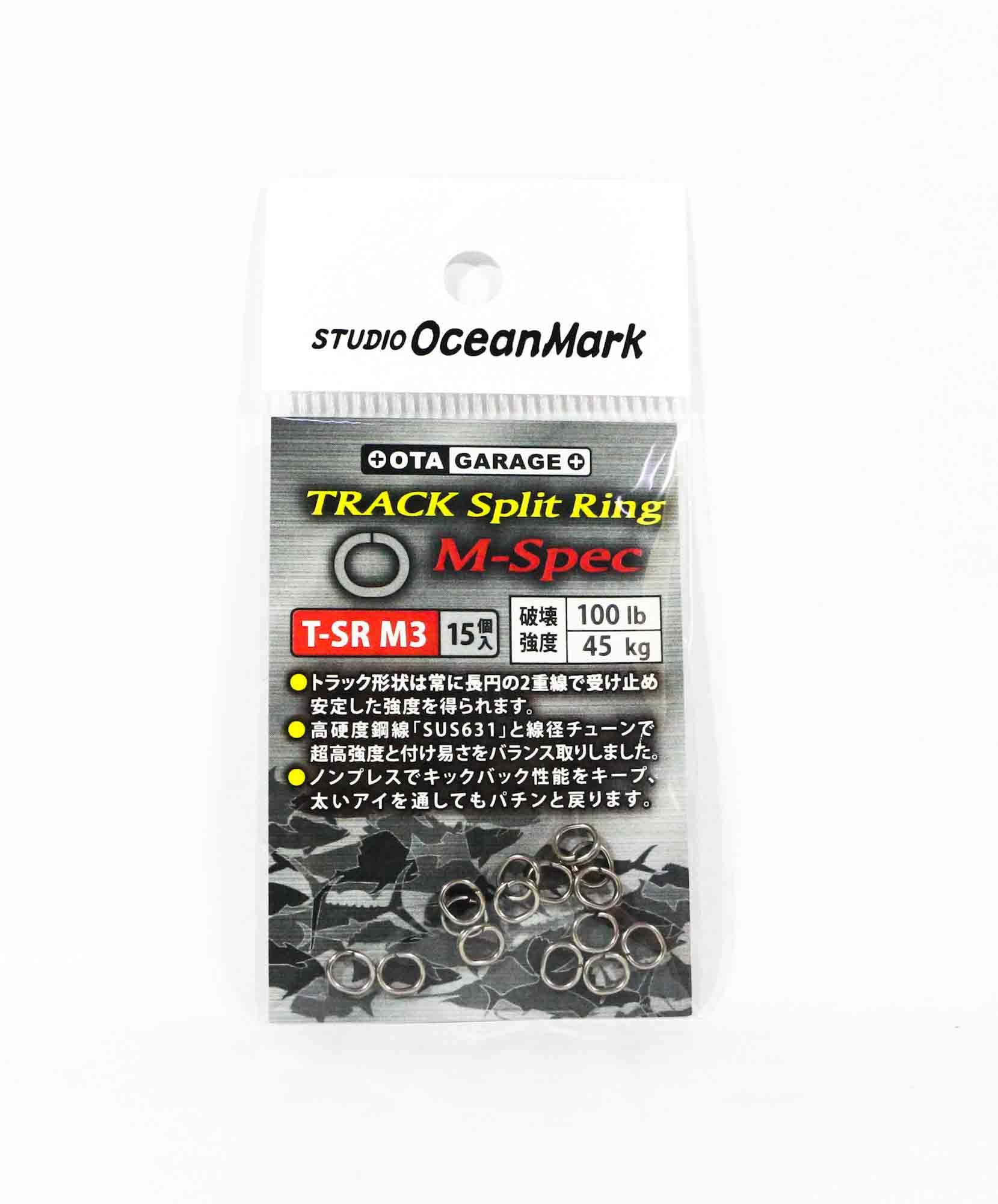 Studio Ocean Mark Track Split Rings Size M-Spec M3 (9675)