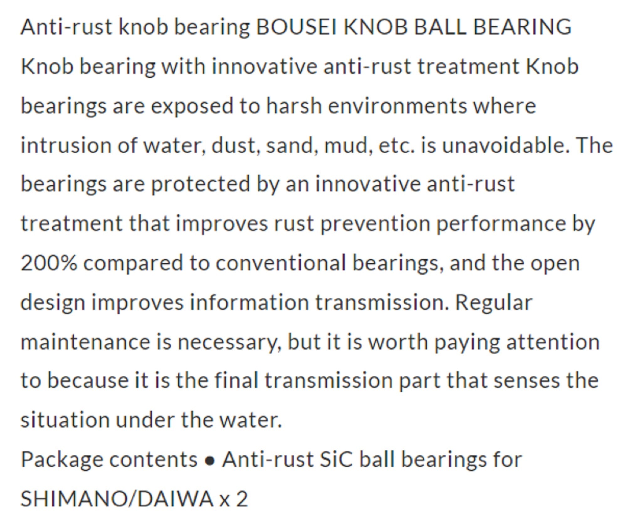 ZPI Ball Bearing Handle Knob Anti Rust Shimano Daiwa 2 pc set (3079)