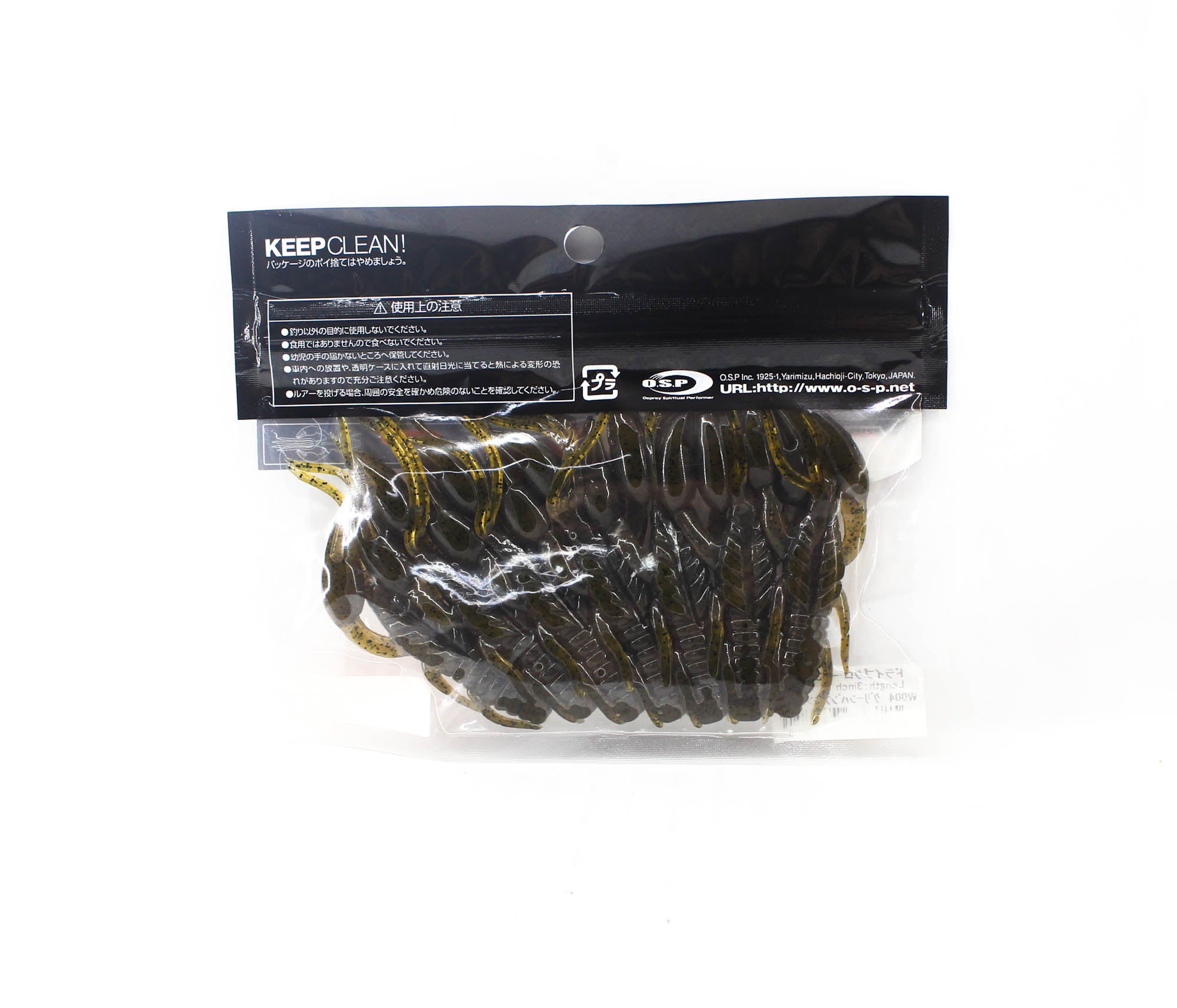 OSP Soft Lure Dolive Craw 3 Inches W-004 (7118)