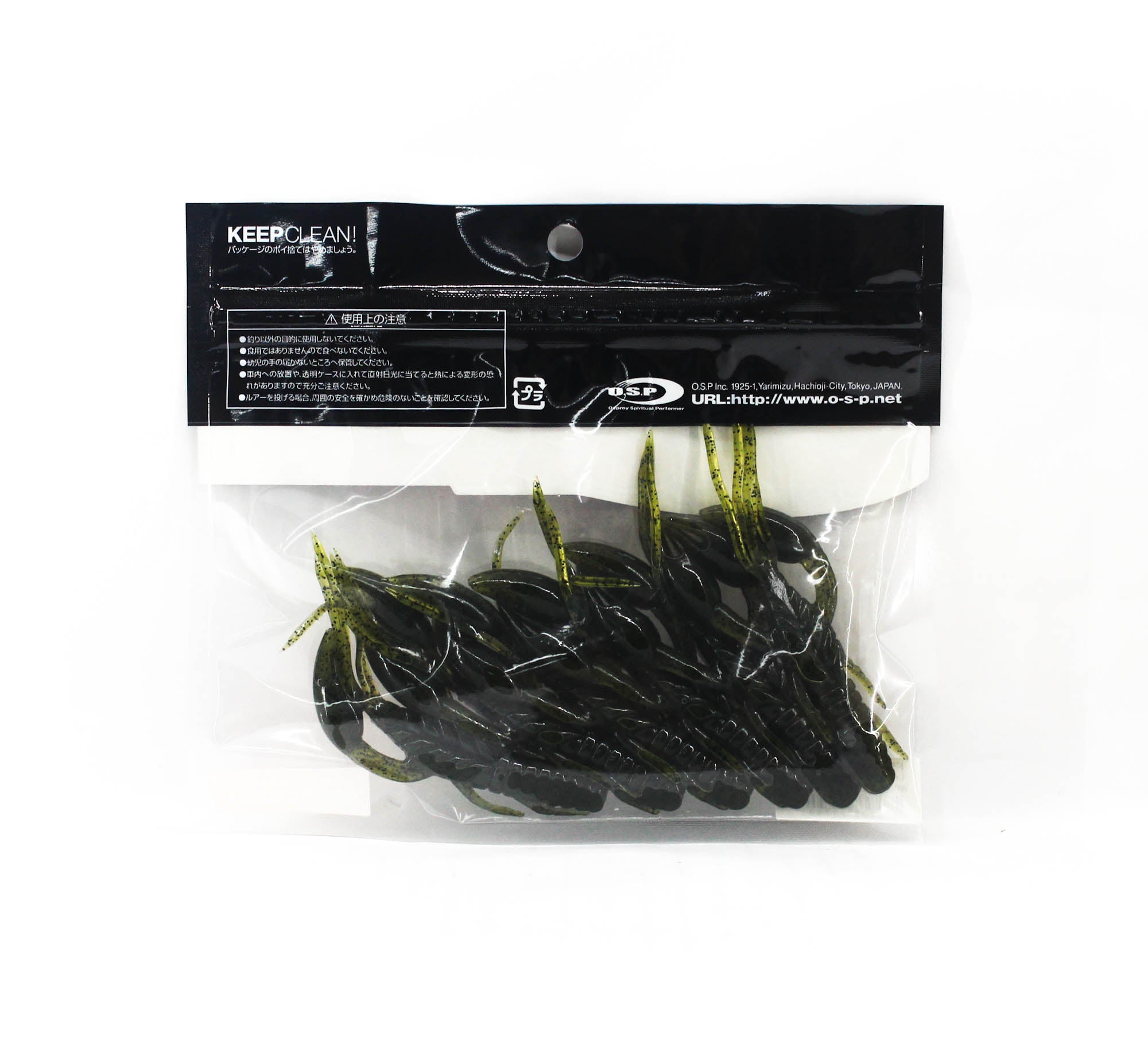 OSP Soft Lure Dolive Craw 4 Inches W-001 (7903)