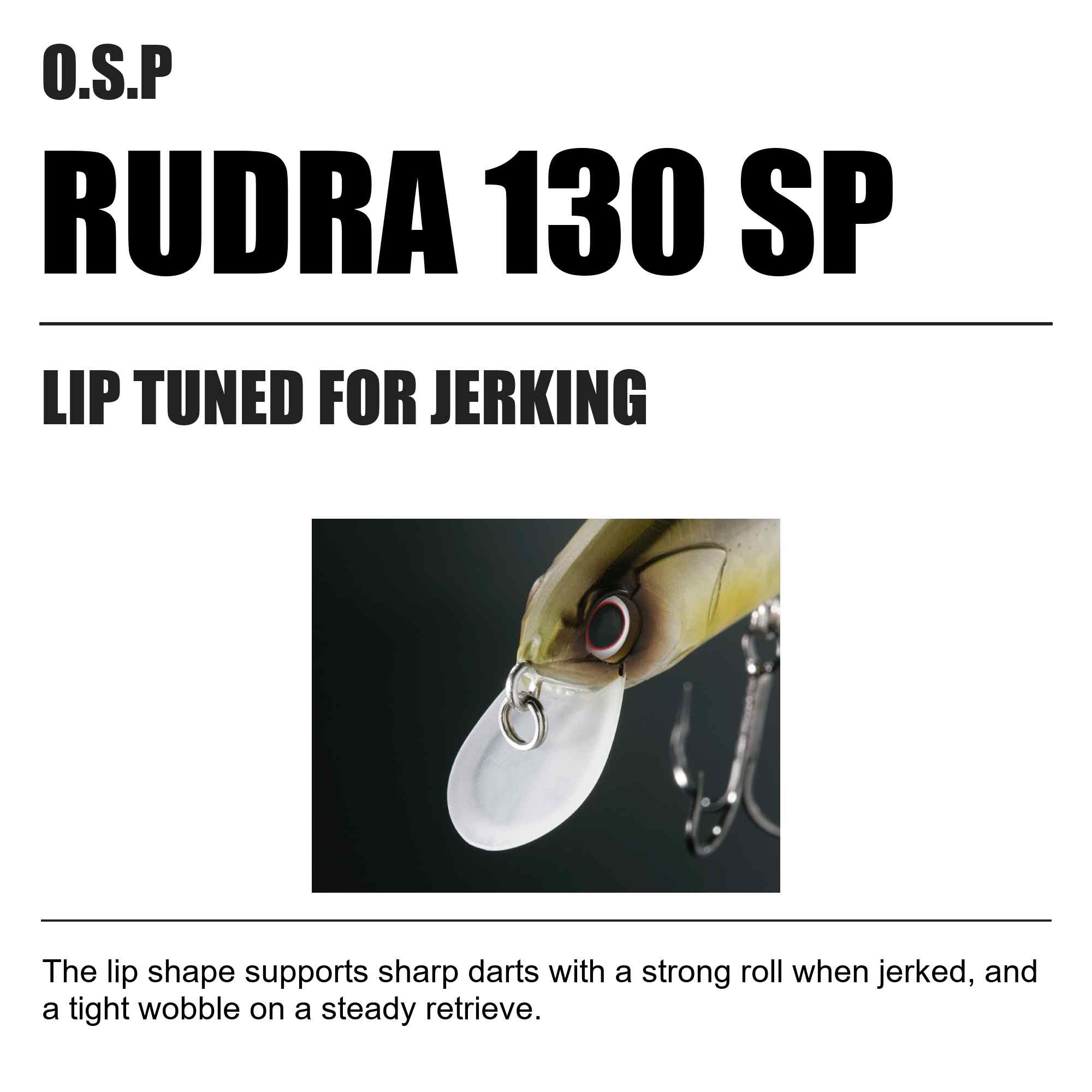 OSP Rudra 130 SP Suspend Lure P-83 (3850)