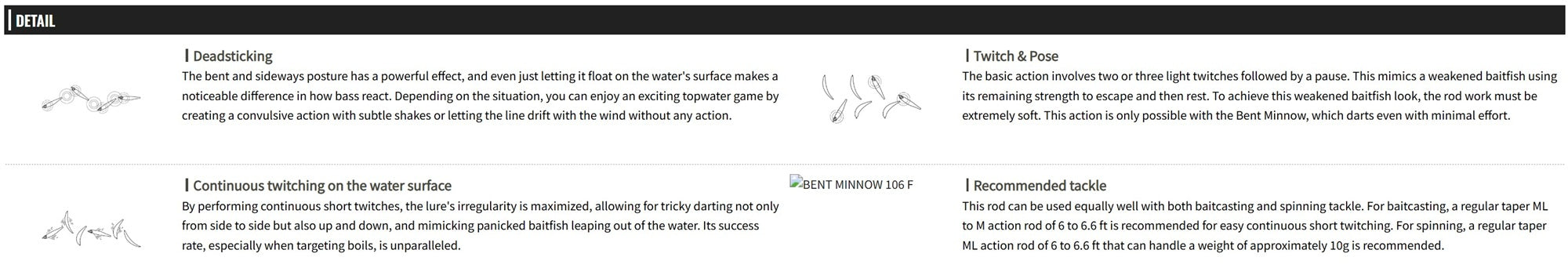 Sale OSP Bent Minnow 106F Floating Minnow Lure H-09 (4567)