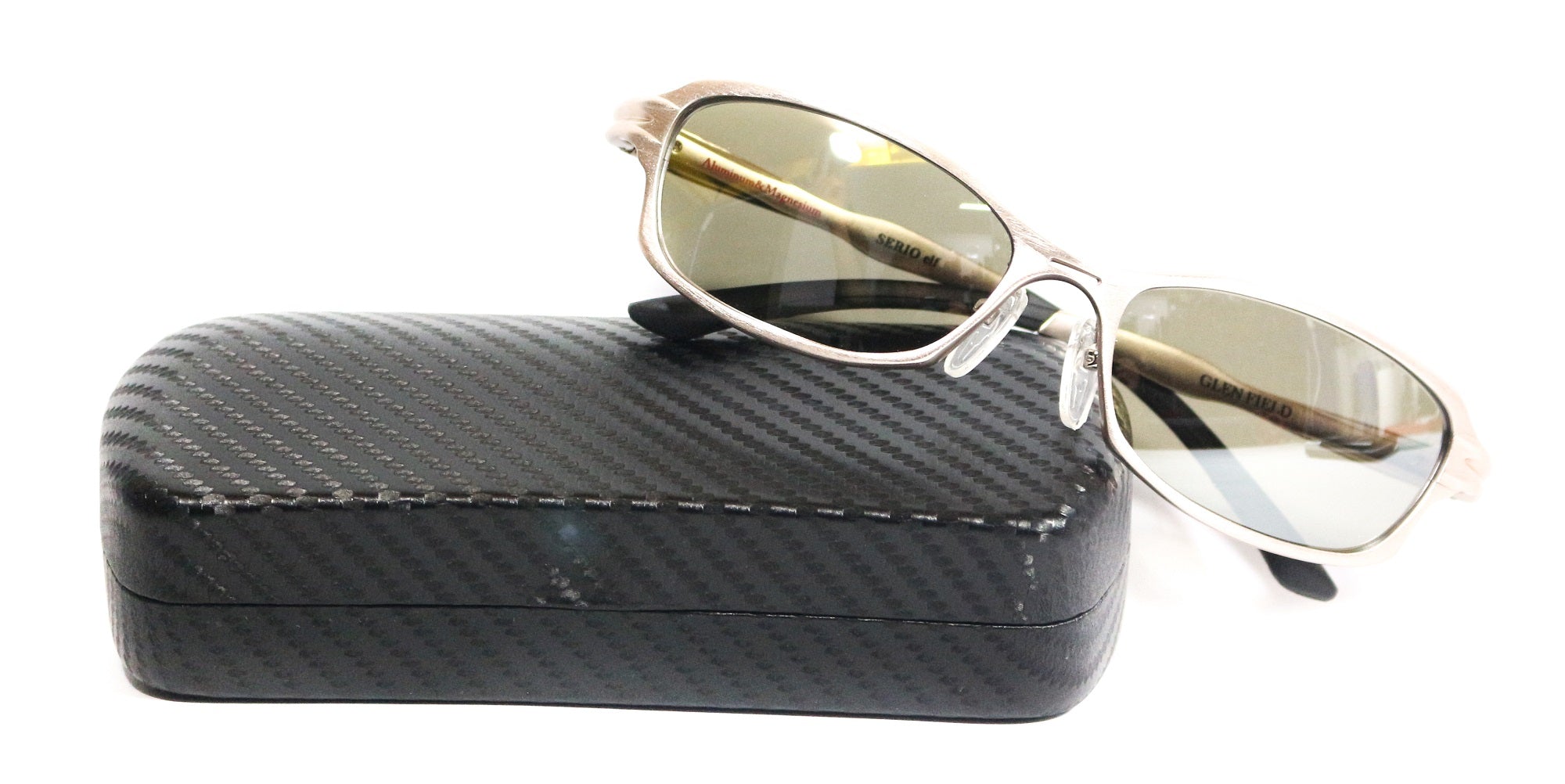Sale Zeque Polarised Sunglasses Serio Elf F-1191 Gold TVS Sv Mirr (4920)