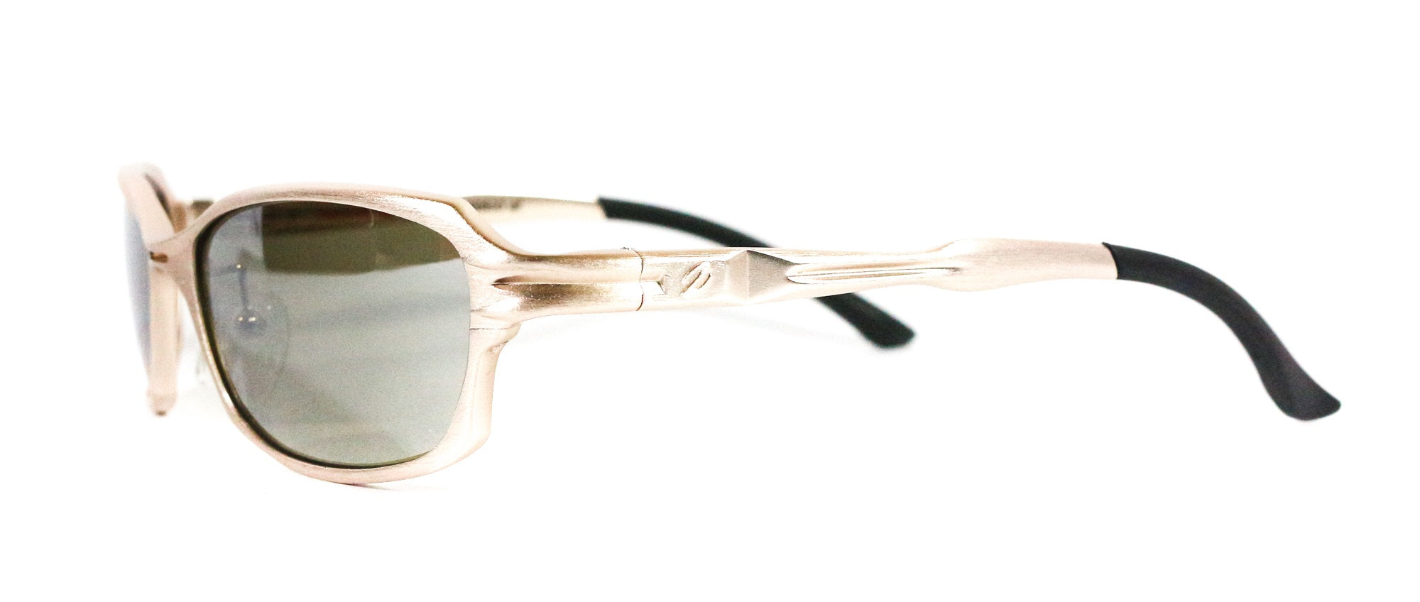 Sale Zeque Polarised Sunglasses Serio Elf F-1191 Gold TVS Sv Mirr (4920)