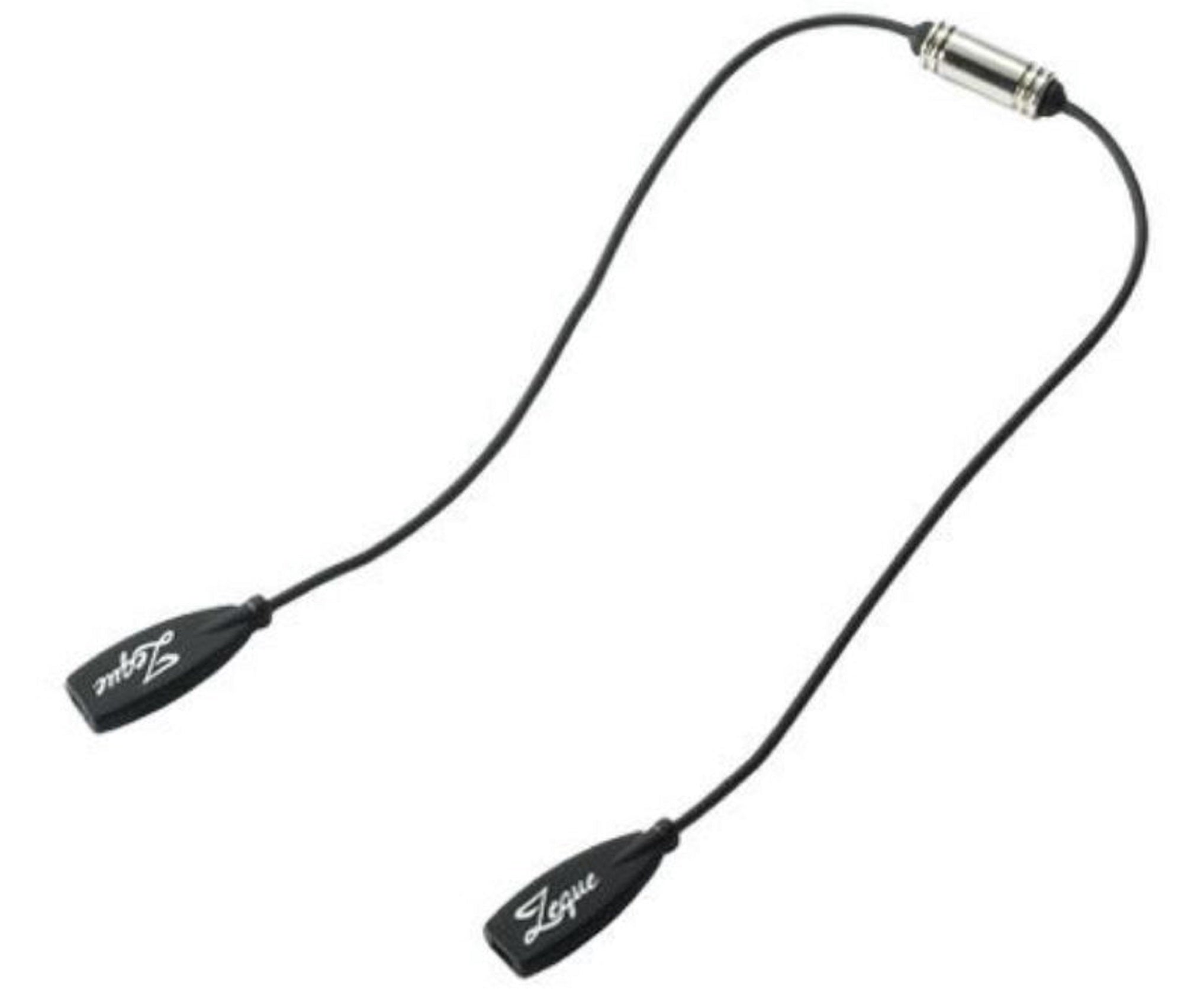 Zeque AS-028 Glass Cord Eye Wear Retainer Magnetic 40.5cm Black (8966)