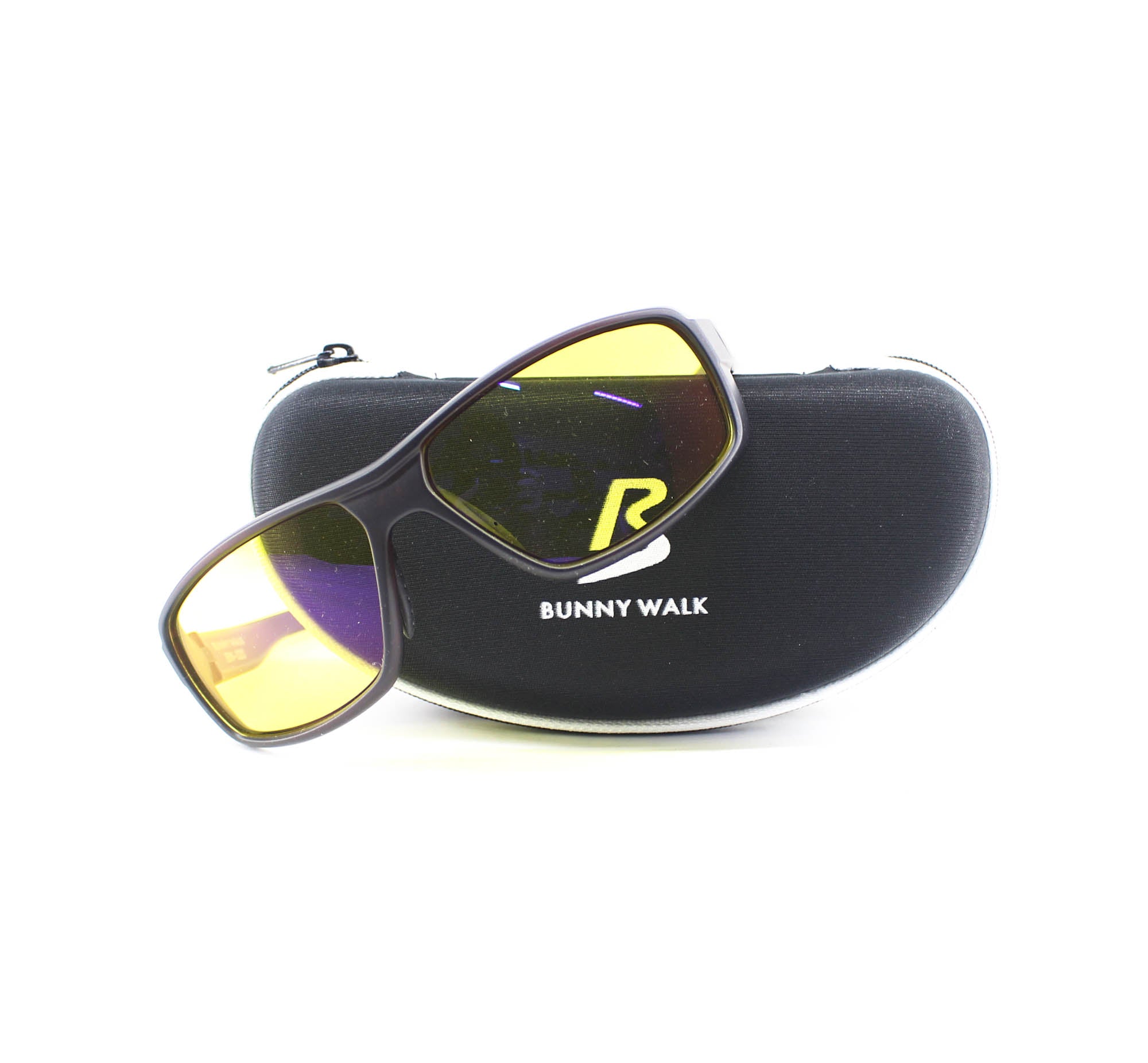 Bunny Walk BW-0206Y Sunglasses Polarised Clr Bro/Yel (1256)