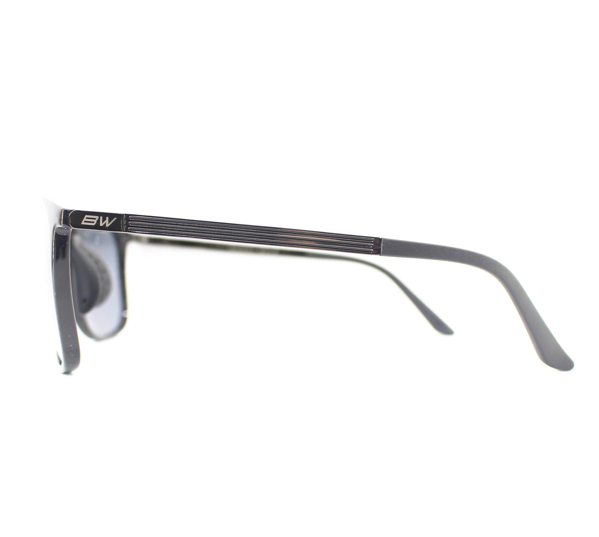 Bunny Walk BW-0211F Sunglasses Polarised Shiny Blk/Smoke (1270)
